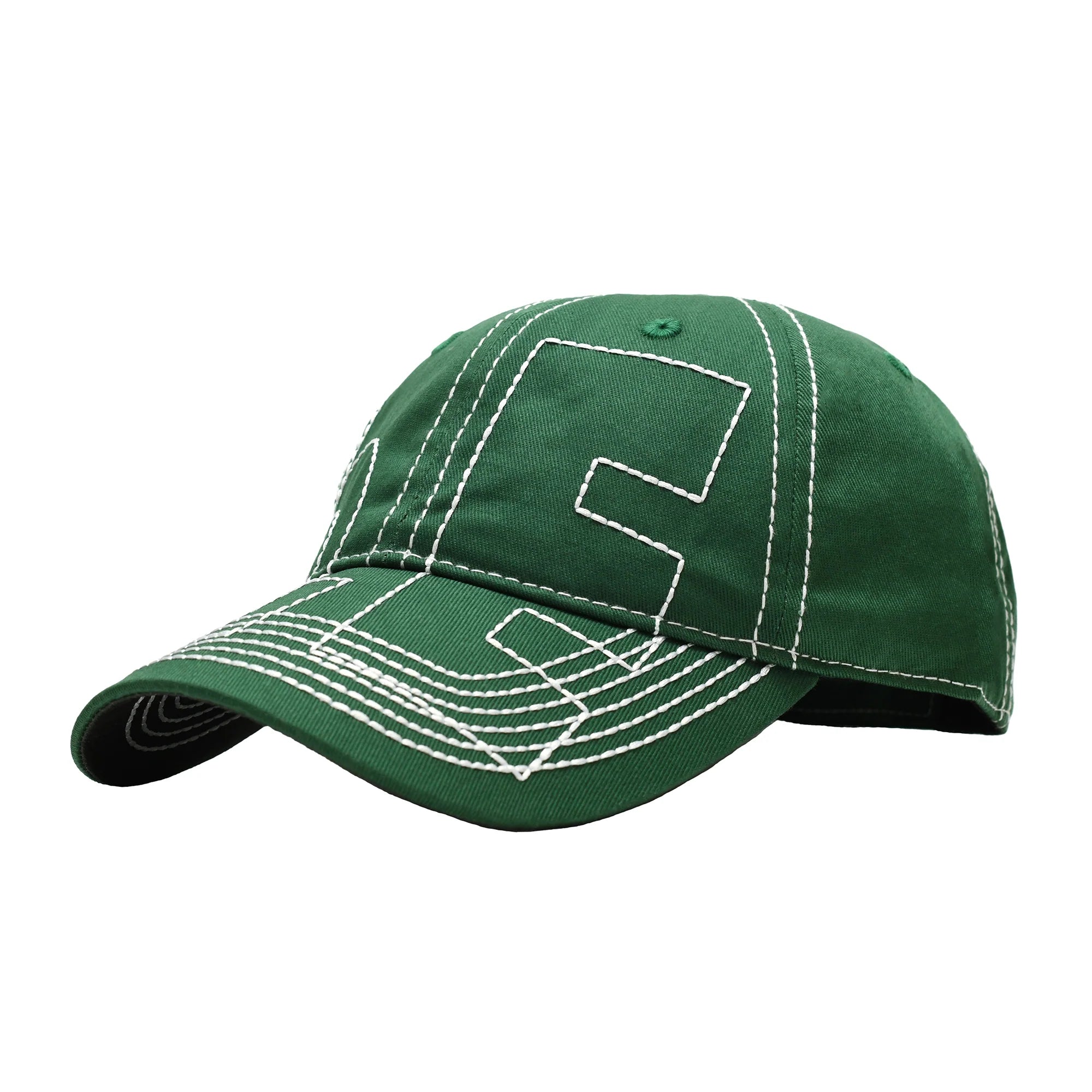 Vapor 6 Panel Hat (Green / White)