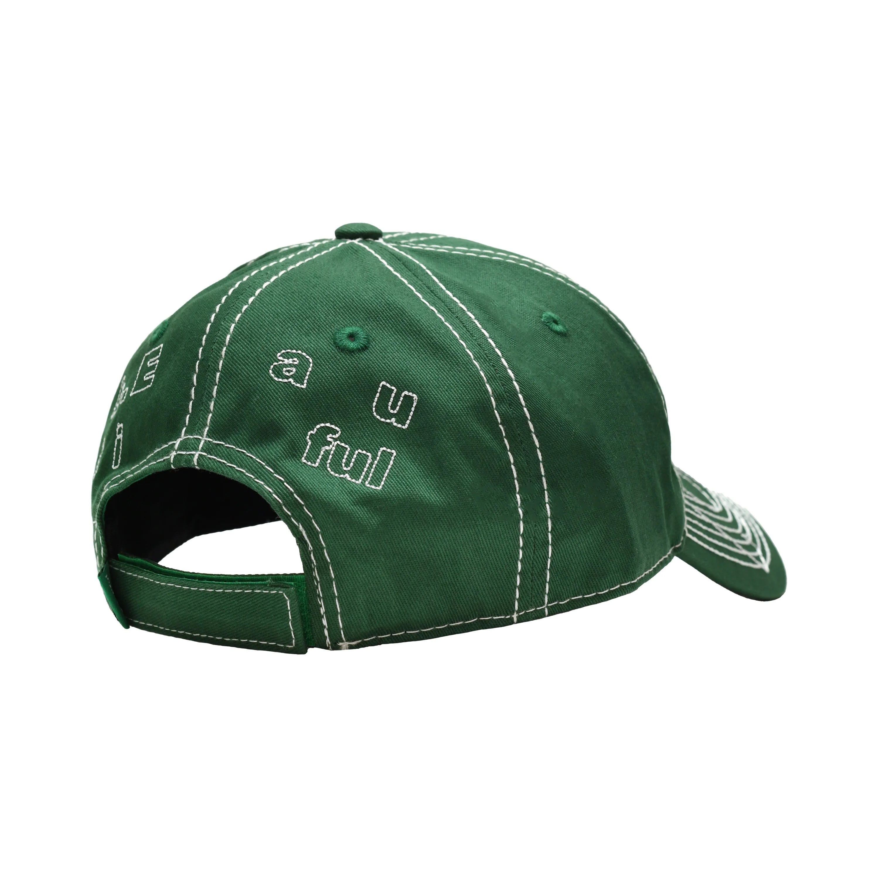 Vapor 6 Panel Hat (Green / White)