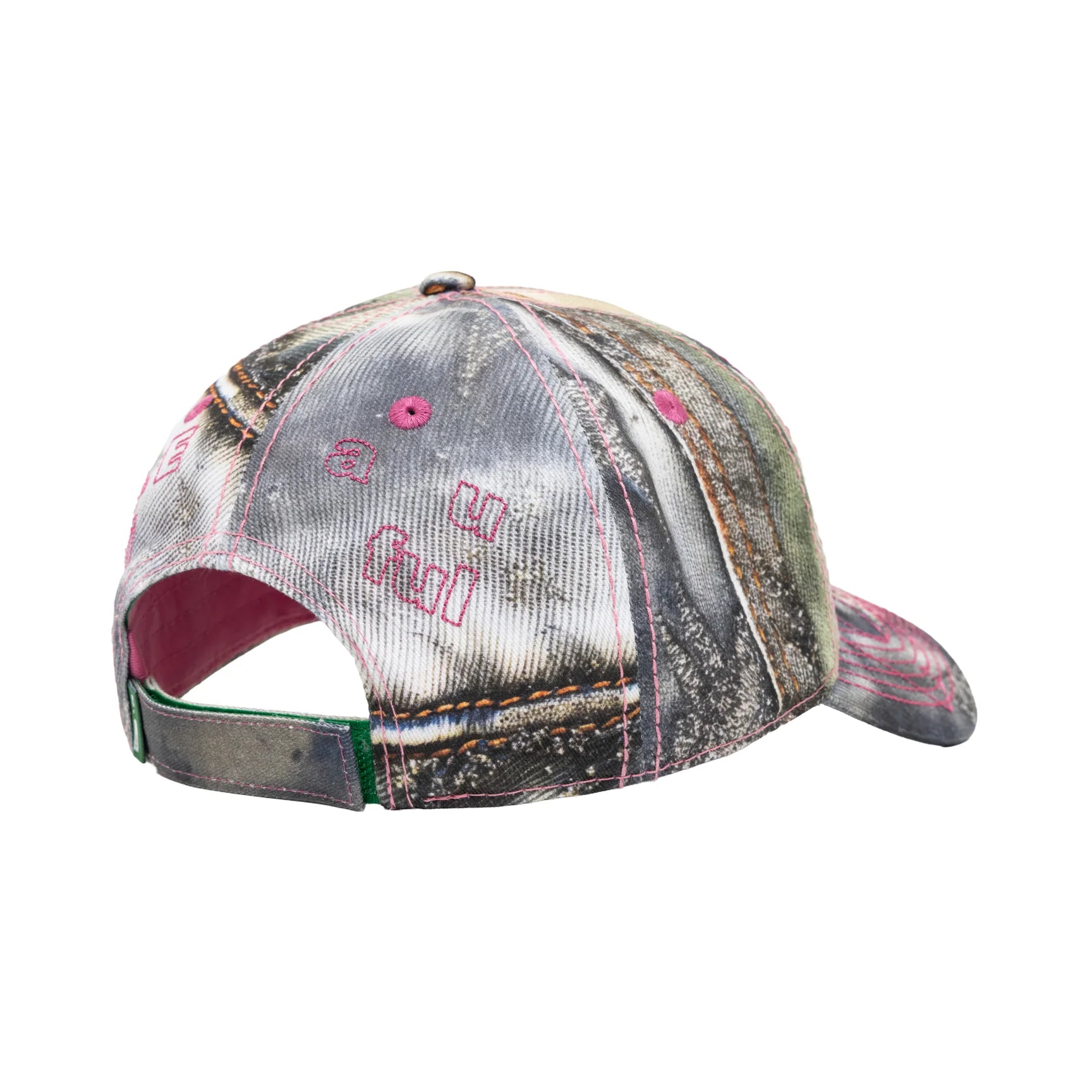 Vapor 6 Panel Hat (Star Denim / Pink)