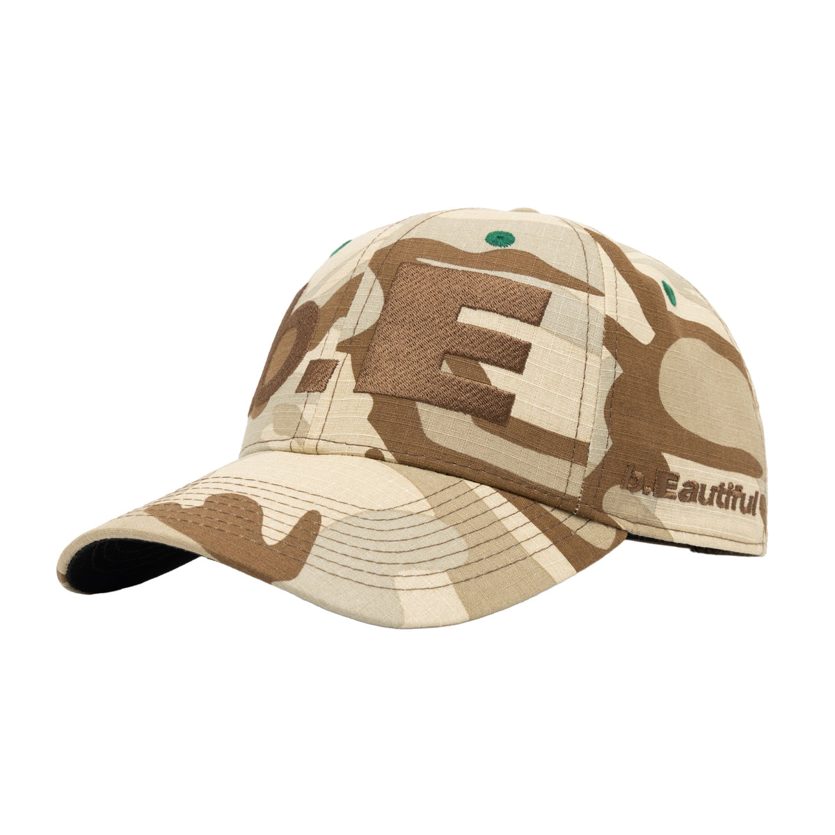 b.Eautiful B.e Hat | Sand Camo/Brown