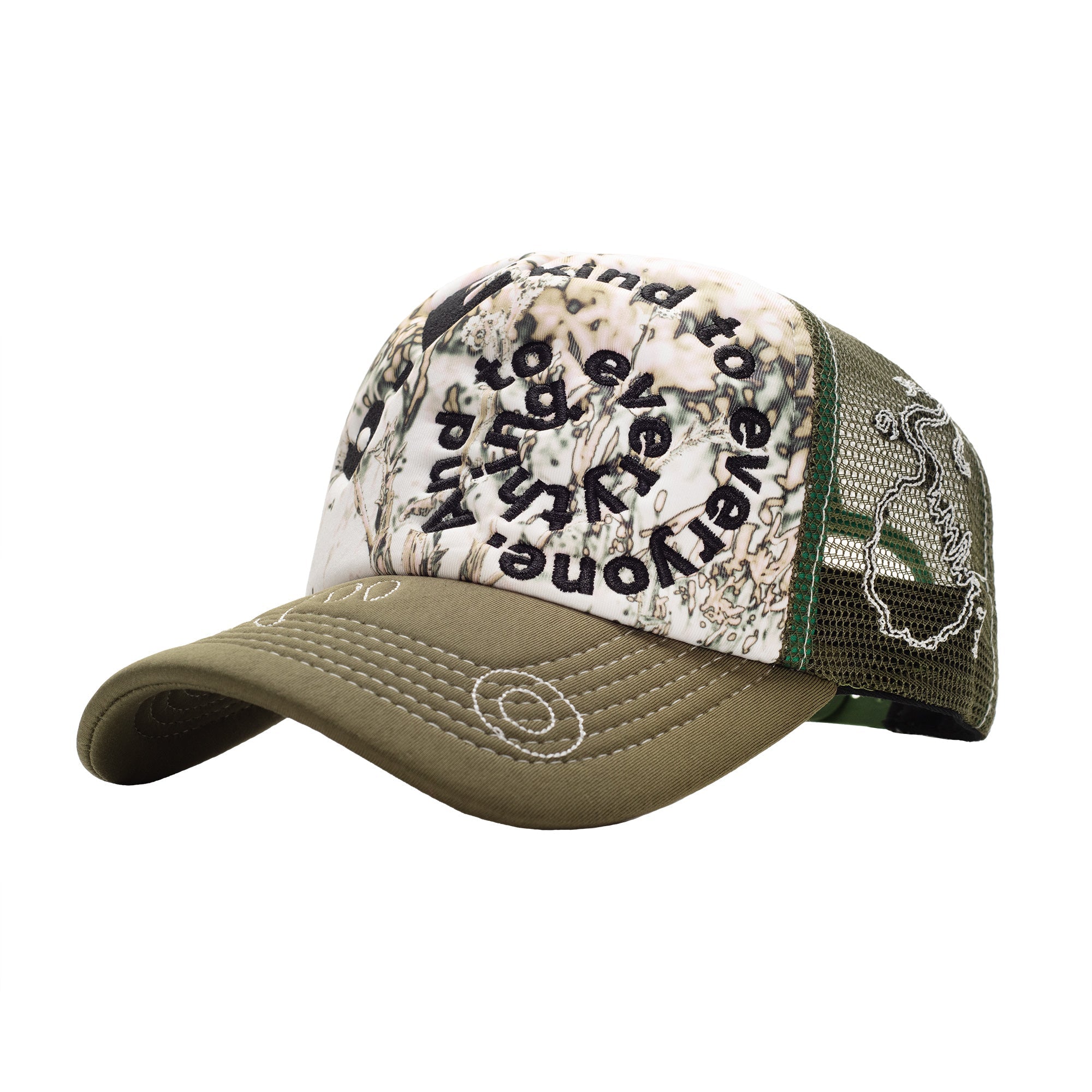 Bi Foam Trucker Hat | Highland Tartan / Brown