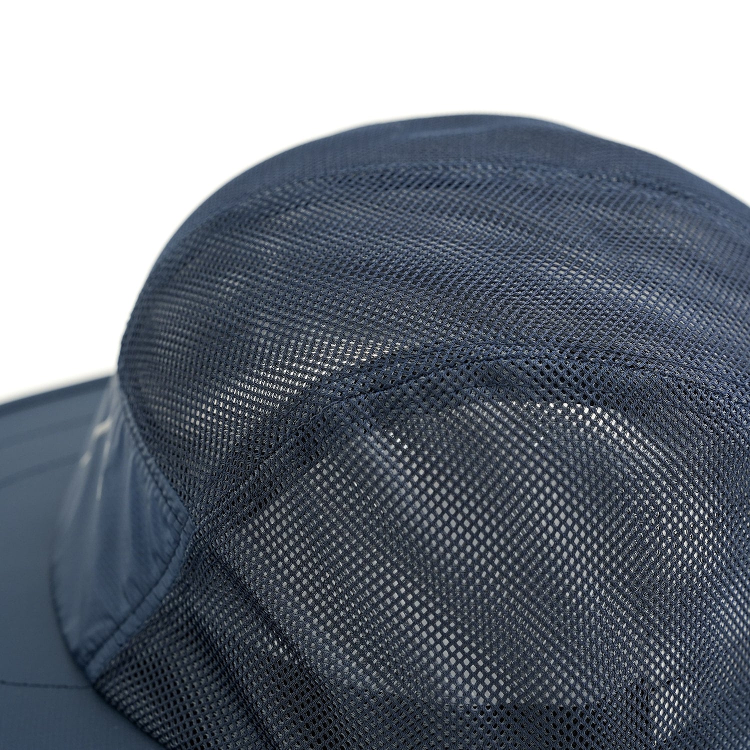 Double Mesh Feather Cap | Blue