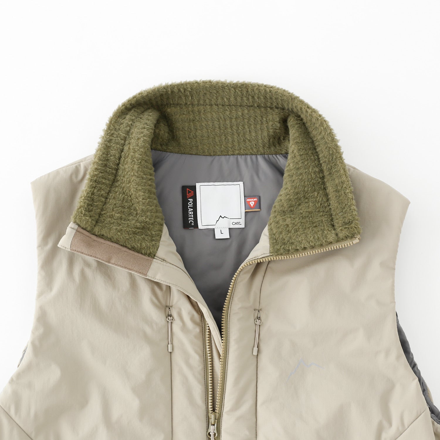 Nylon Insulation Vest | Beige