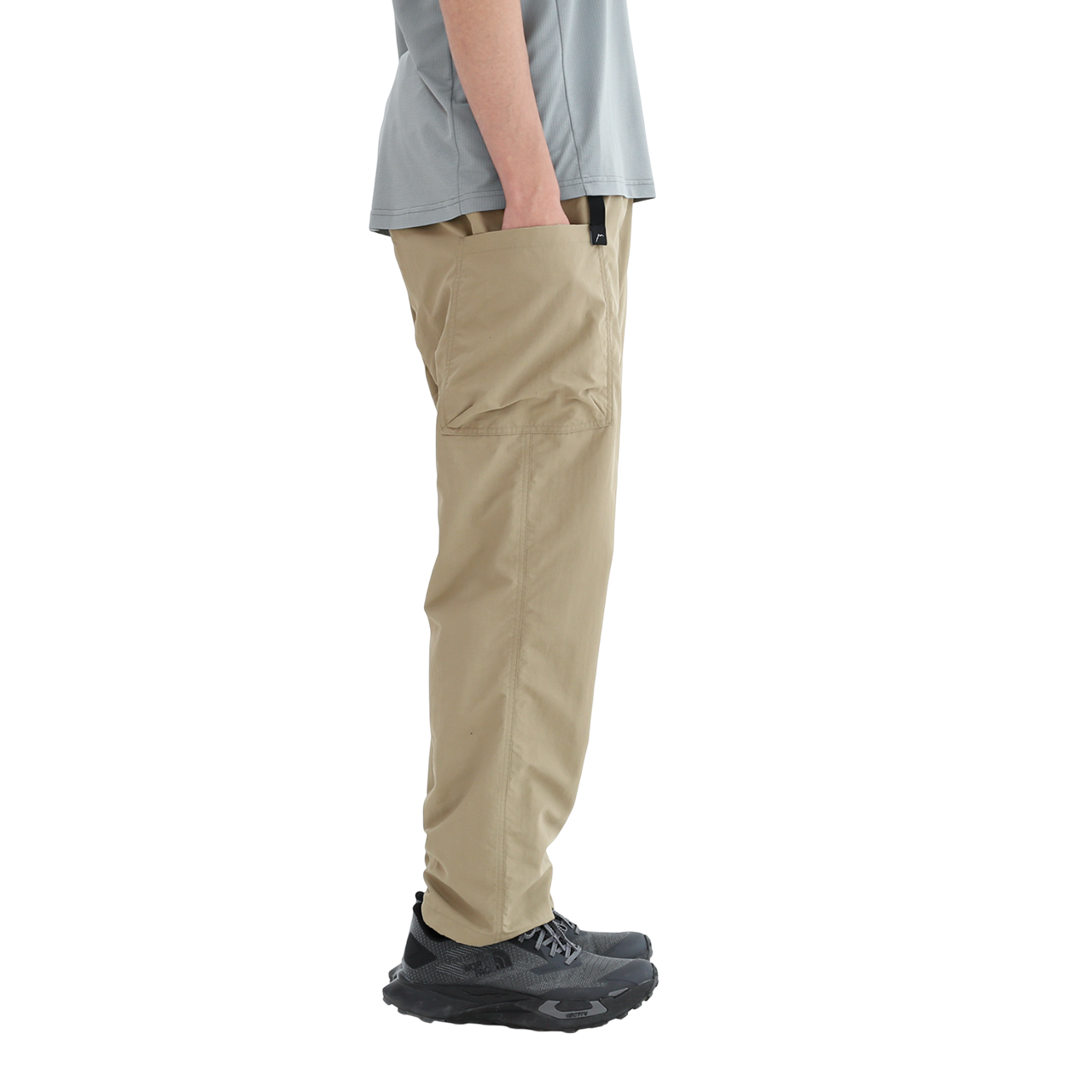 Multi Pocket Pants Wide | Beige