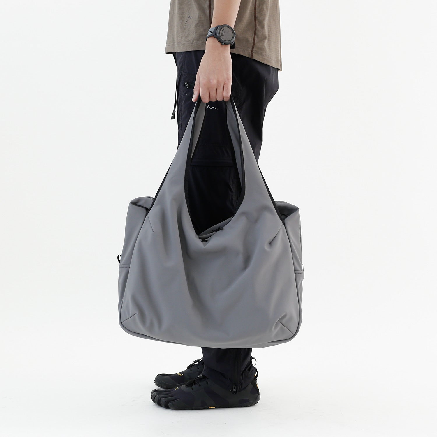 Shell Tote Double Layer | Grey