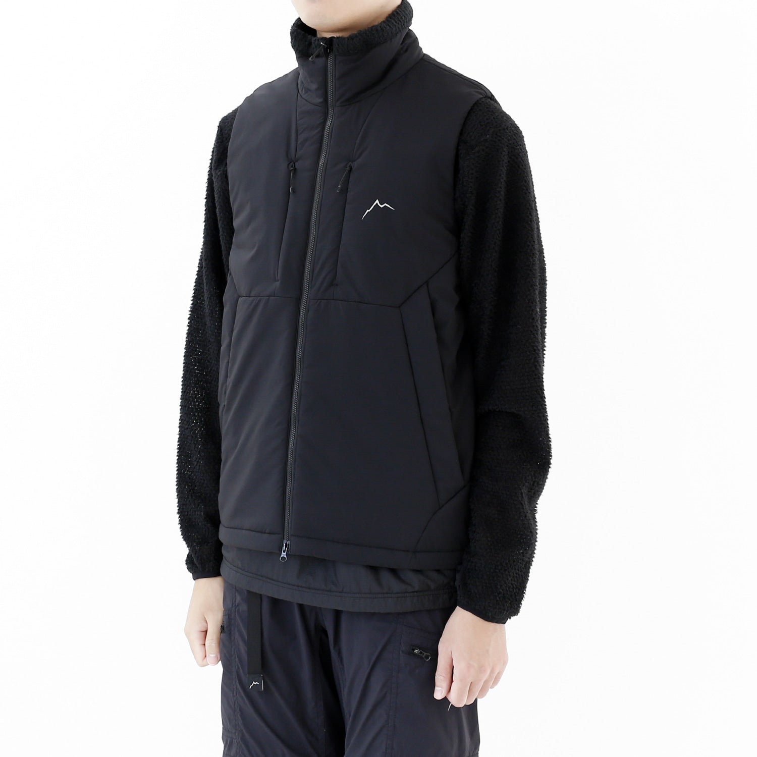 Nylon Insulation Vest | Black