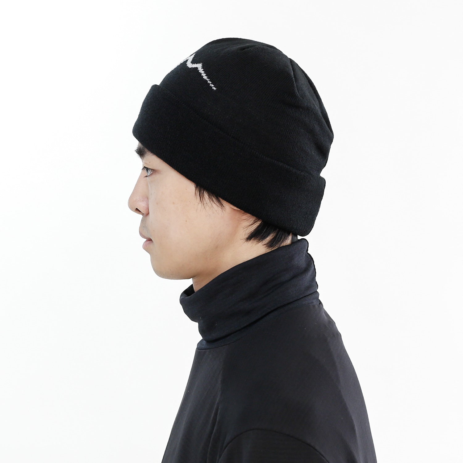Logo Beanie Long | Black