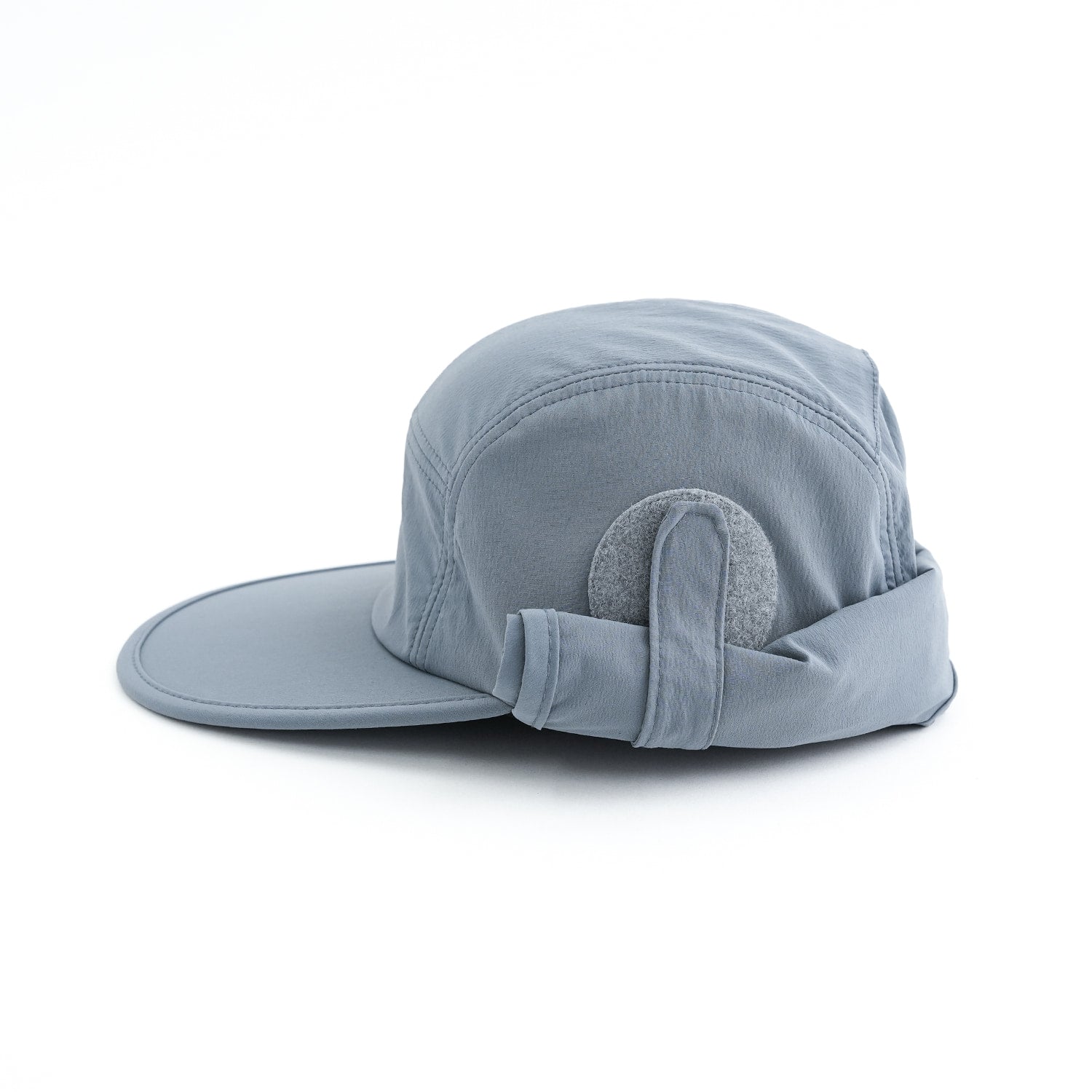 Solid Visor Cap | Blue Grey