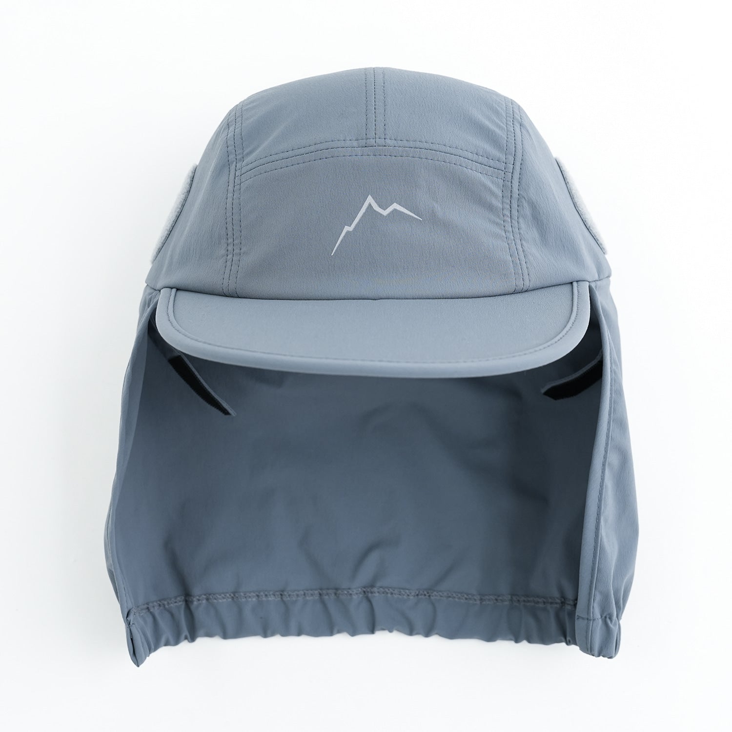 Solid Visor Cap | Blue Grey