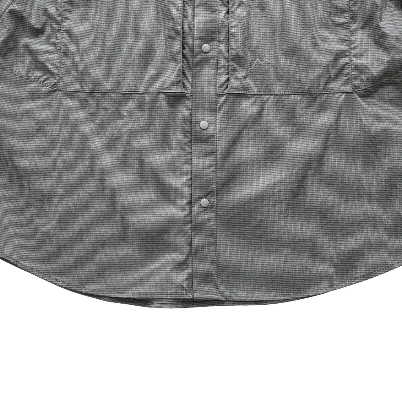 Chk 2pocket Short Sleeve Shirts | Dark Grey