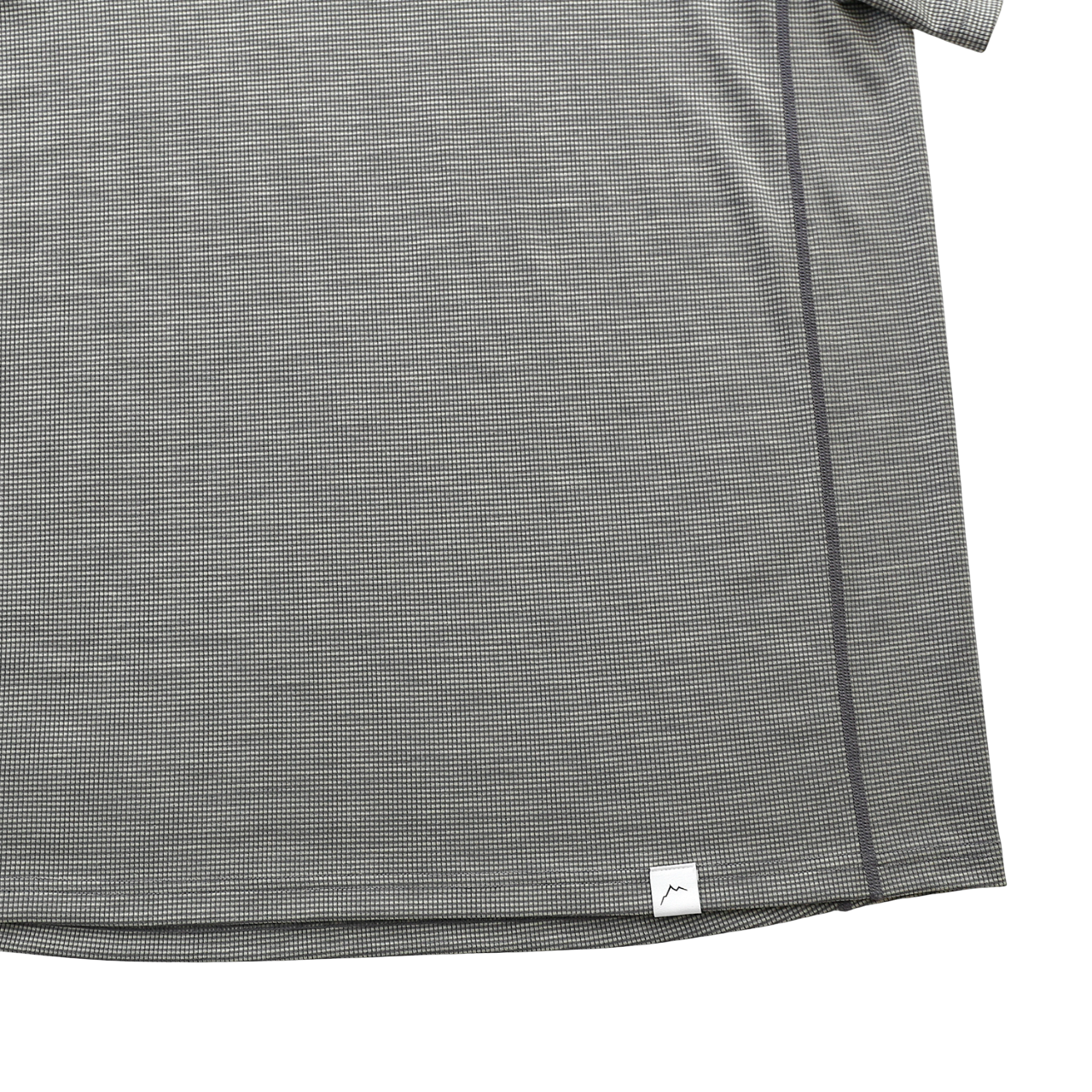 Live Wool Mix Short Sleeve | Charcoal