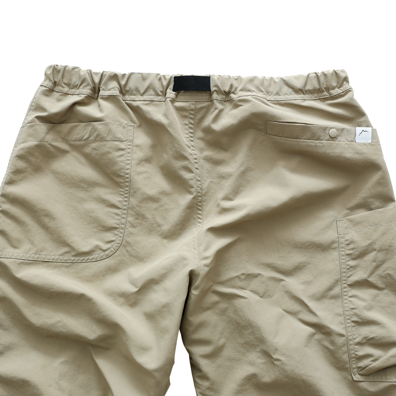 Multi Pocket Pants Wide | Beige
