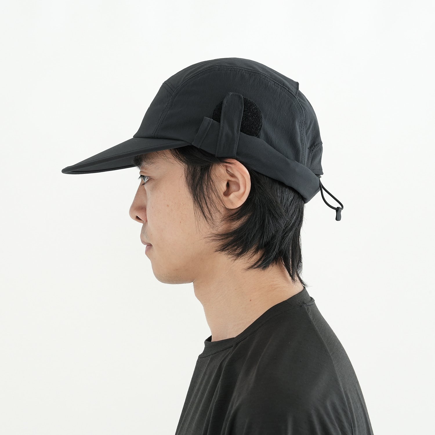 Solid Visor Cap | Black