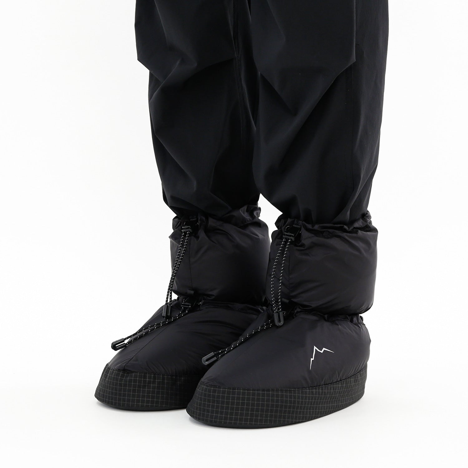 Down Booties | Black