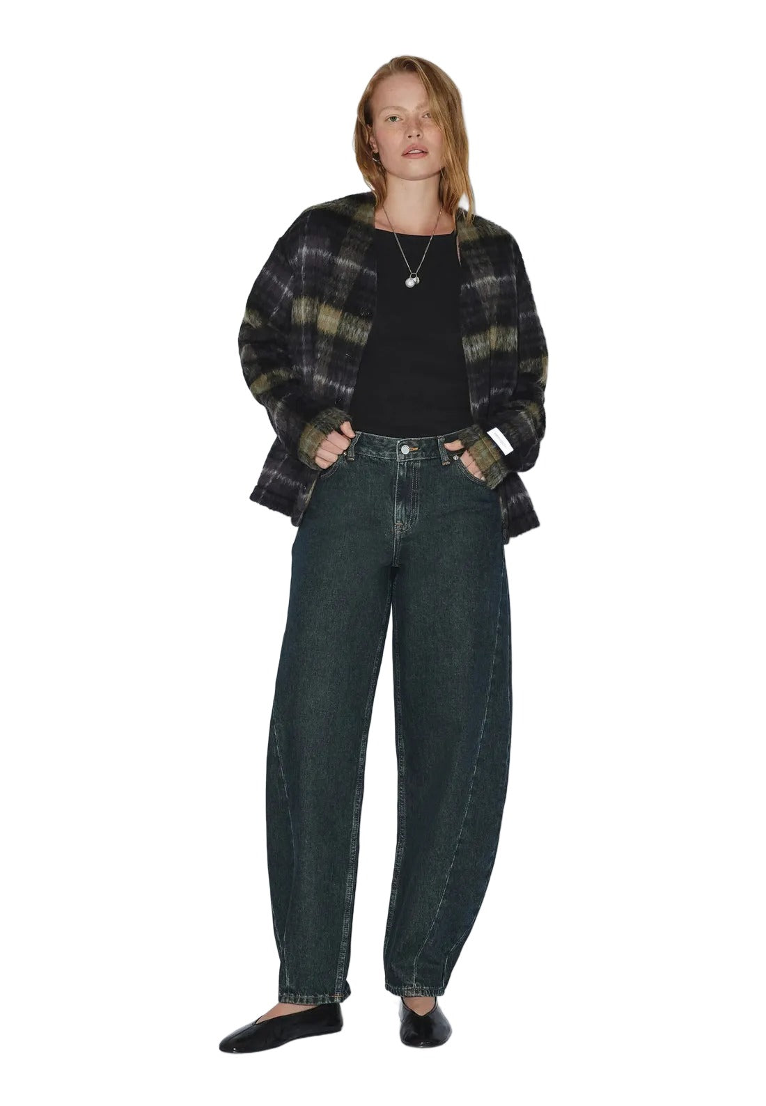 Nanci Mid Barrel Seam | Kodiak Dark Retro