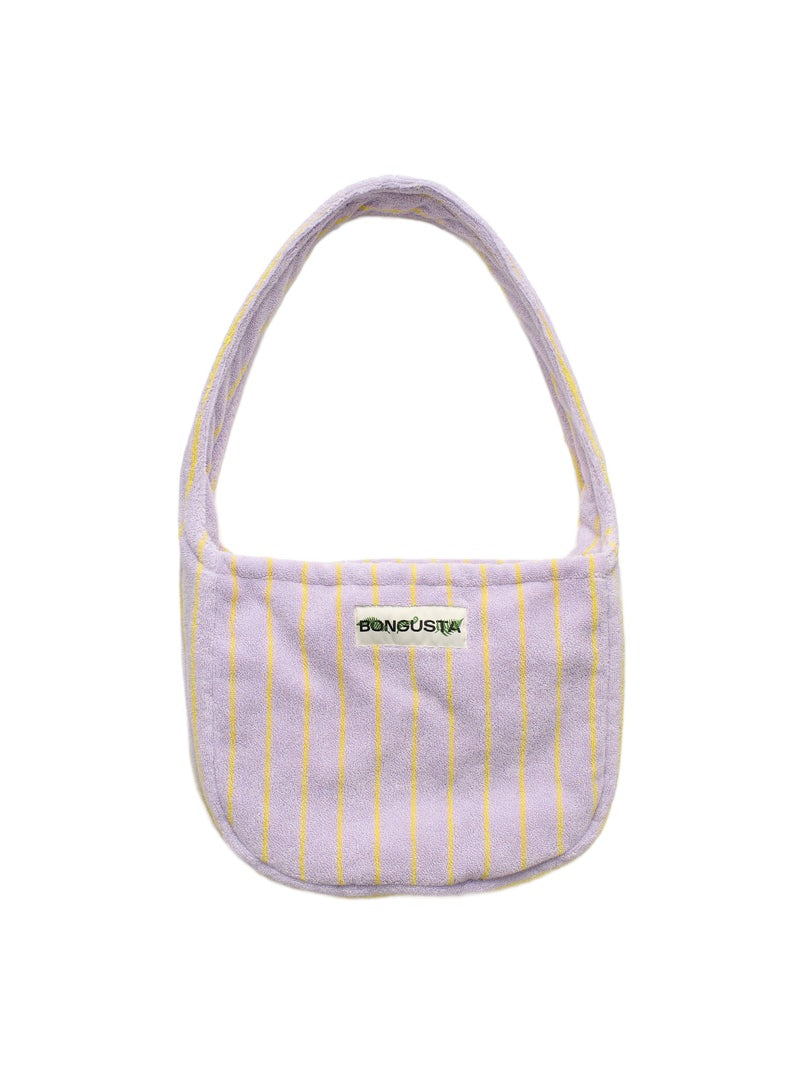Naram Crossbody Bag, lilac & neon yellow