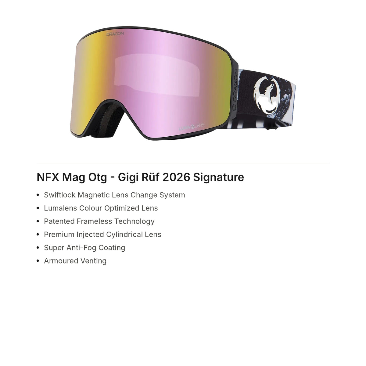 NFX Mag Otg - Gigi Rüf 2026 Signature with Bonus Lens – Gigi Ruf Signature (features)