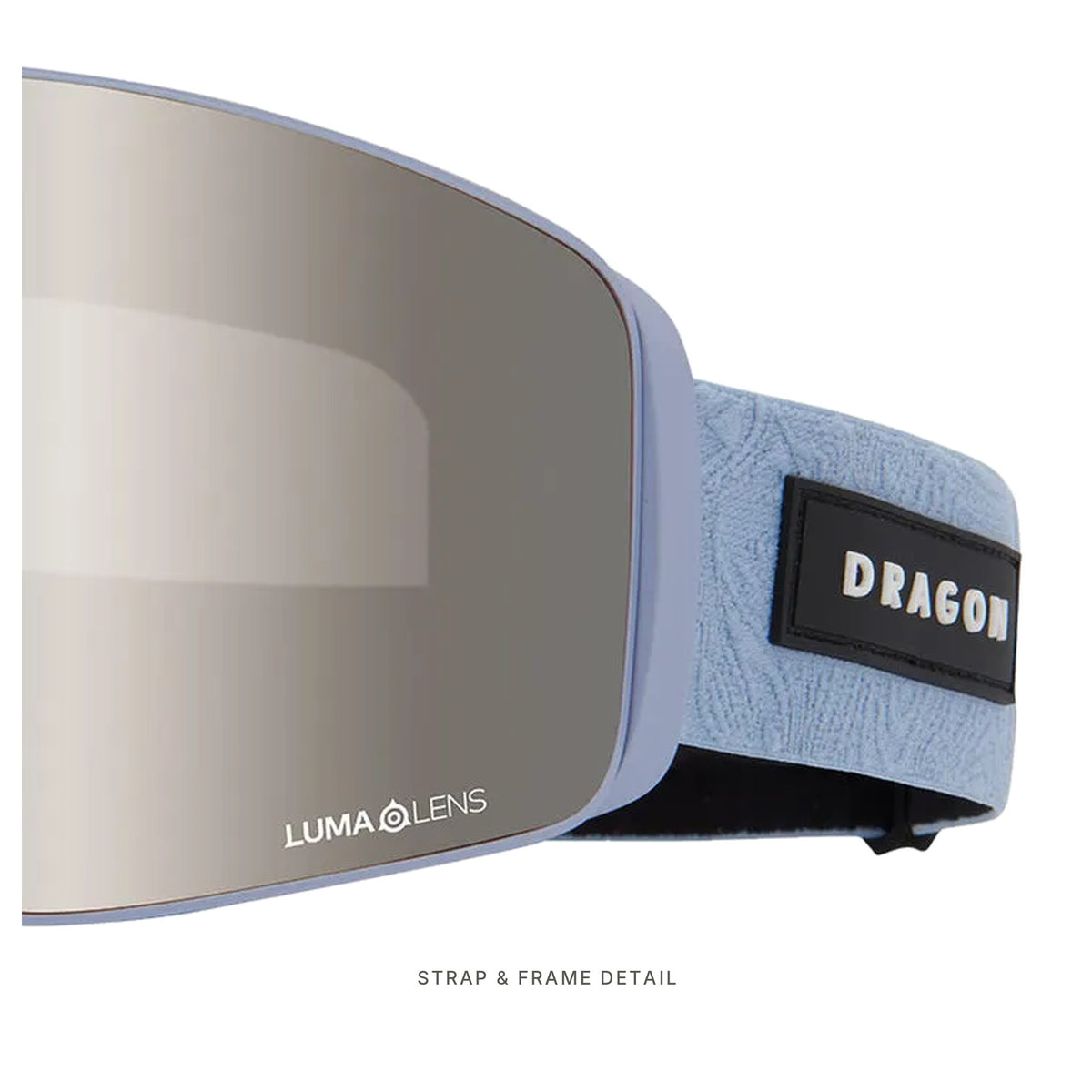 Slain Mag Cylindrical with Bonus Lens – Steel Blue (strap and frame detail)