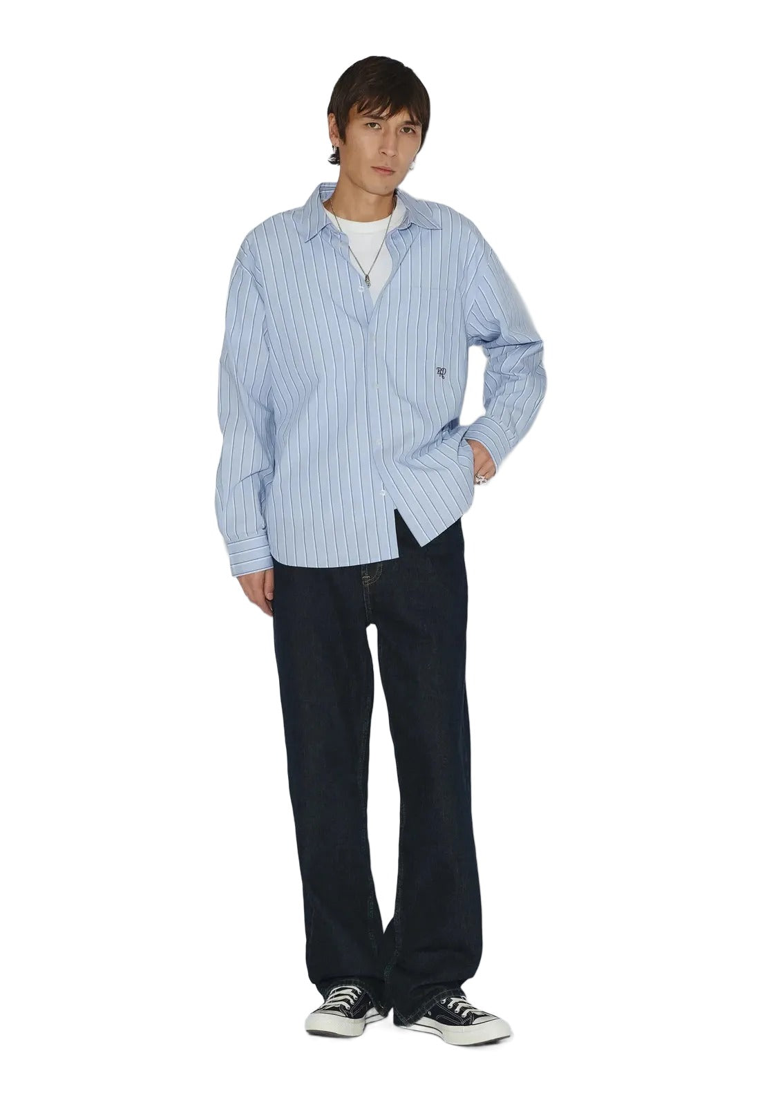 Wes Shirt | Blue Stripe