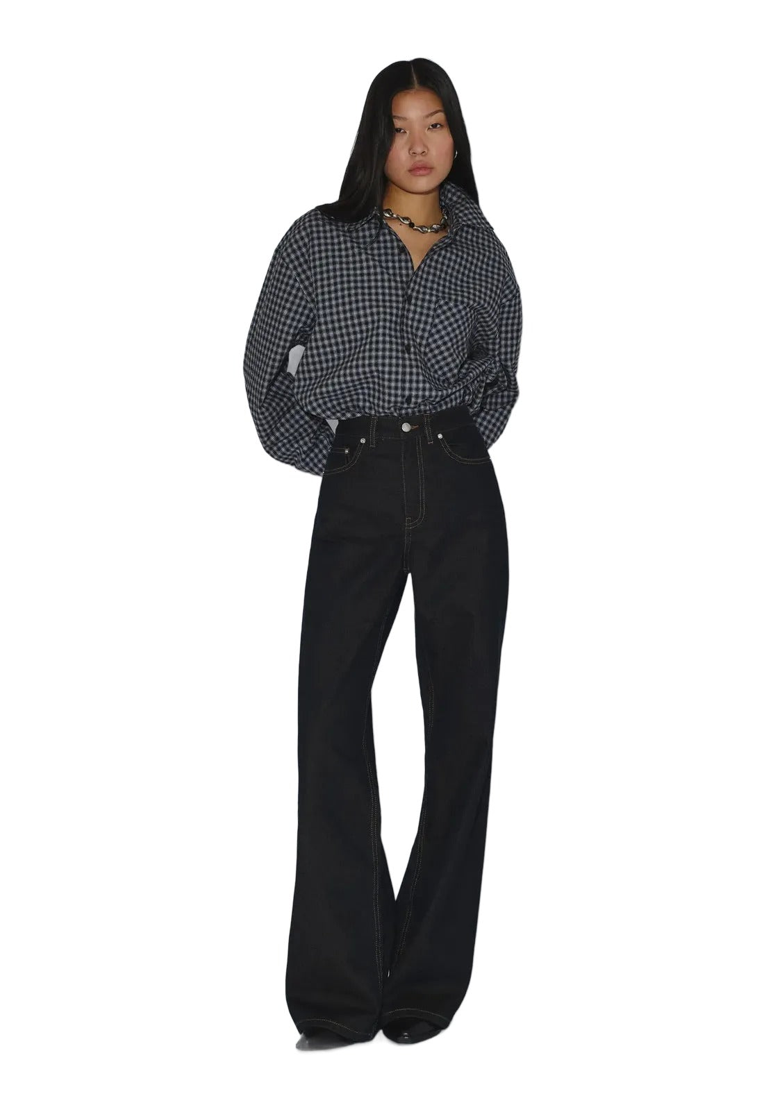 Wes Shirt | Fall Black Check