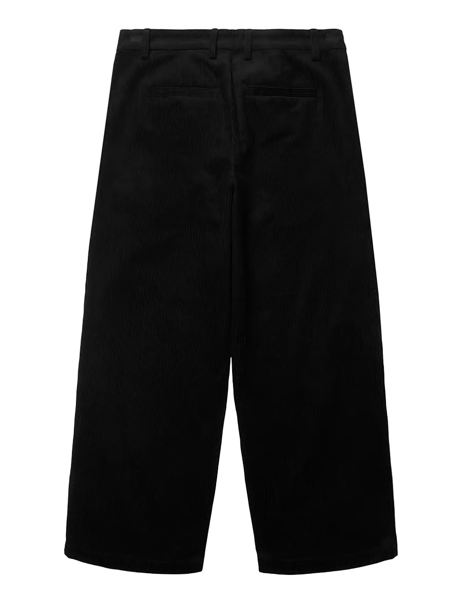 Bin Cord Pants | Black