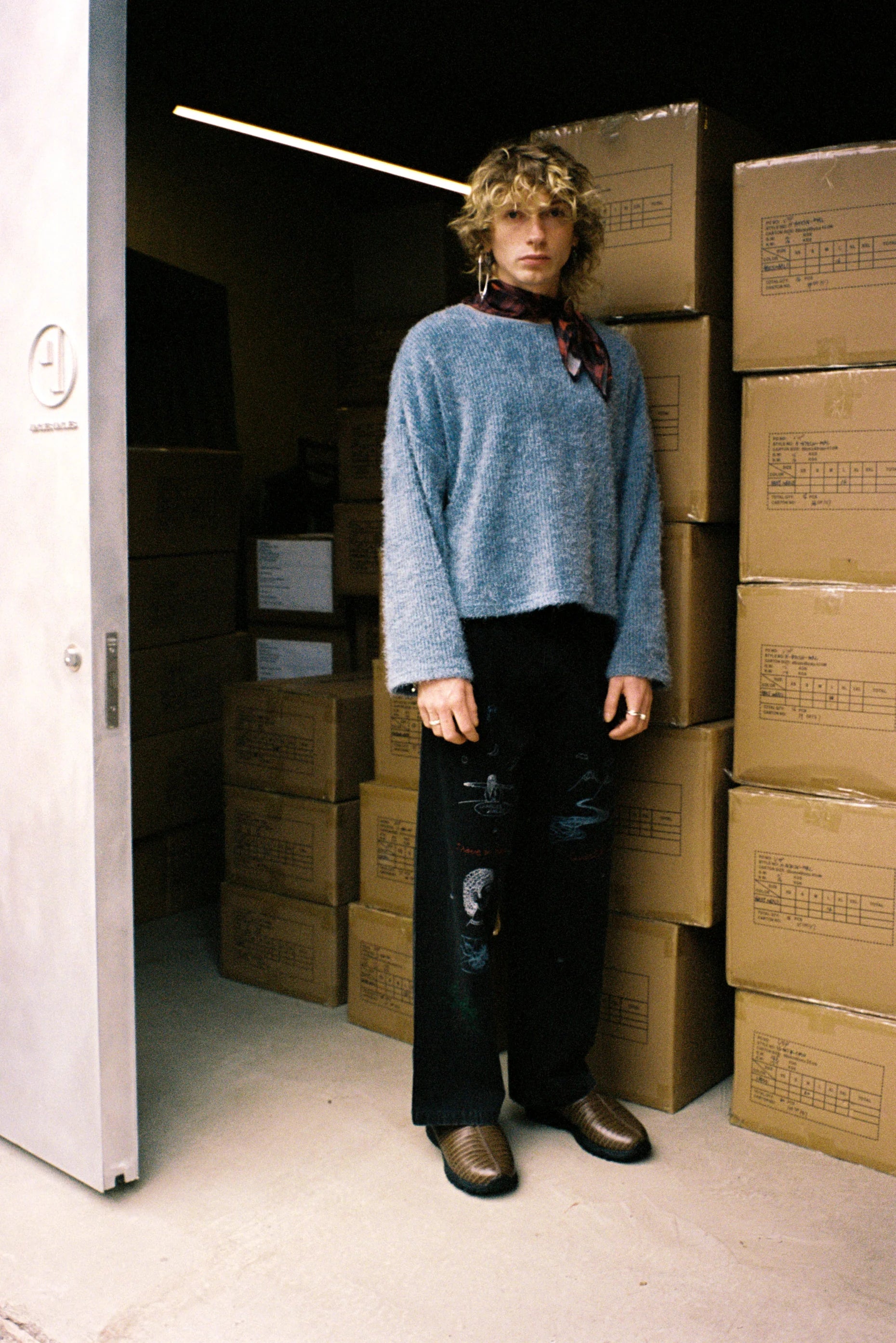 Boxy Knit Sweater
