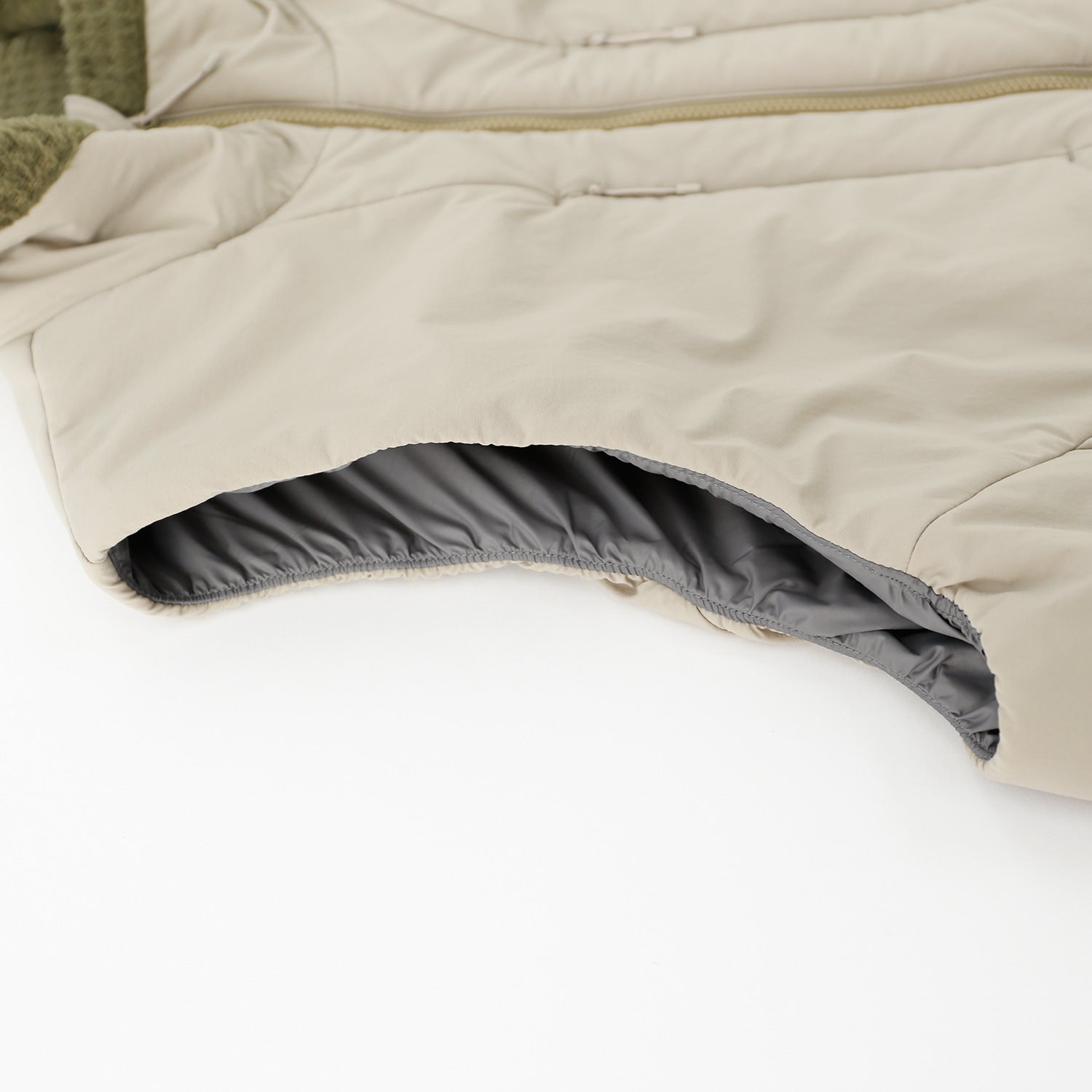 Nylon Insulation Vest | Beige