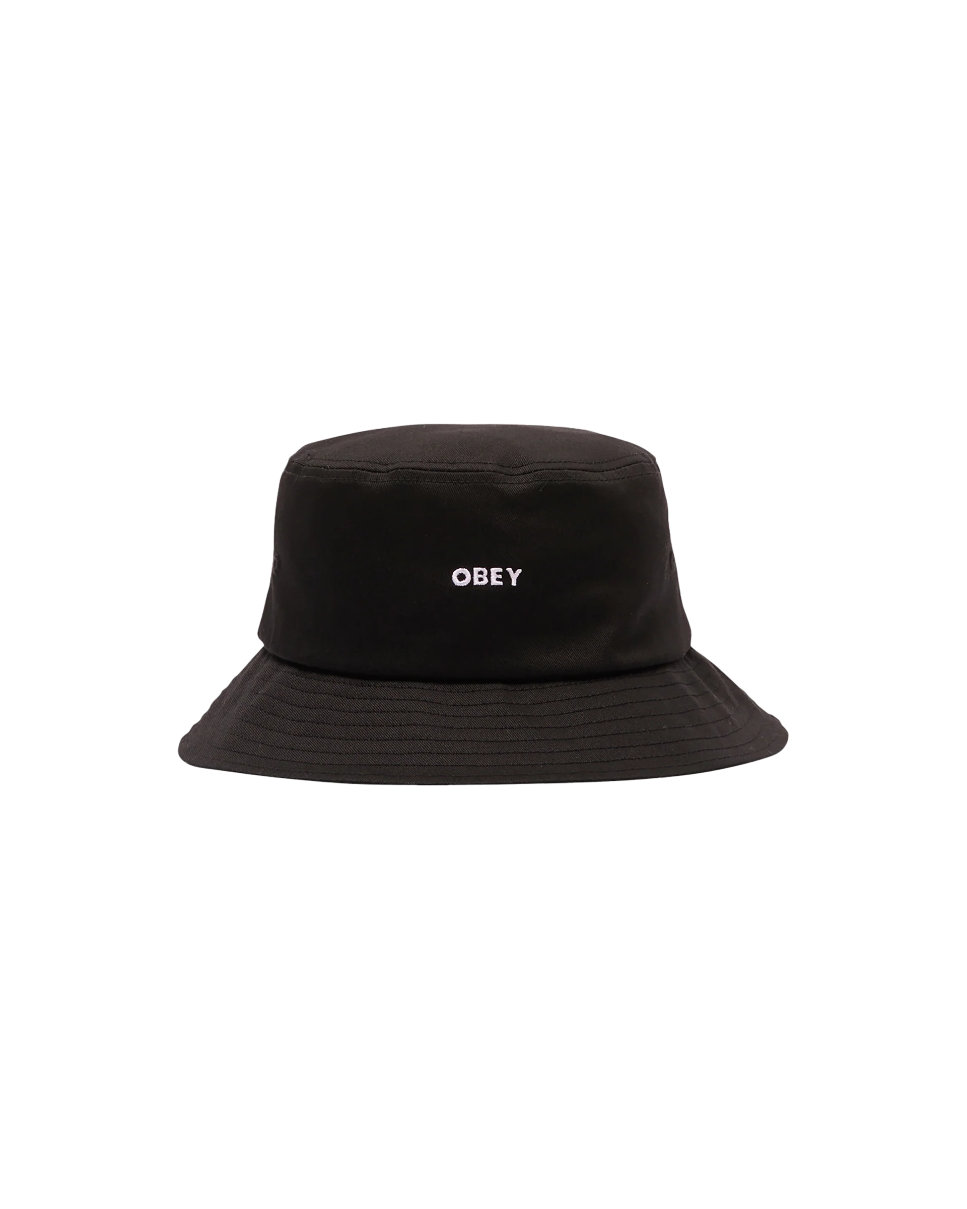 Bold Twill Bucket Hat | Black
