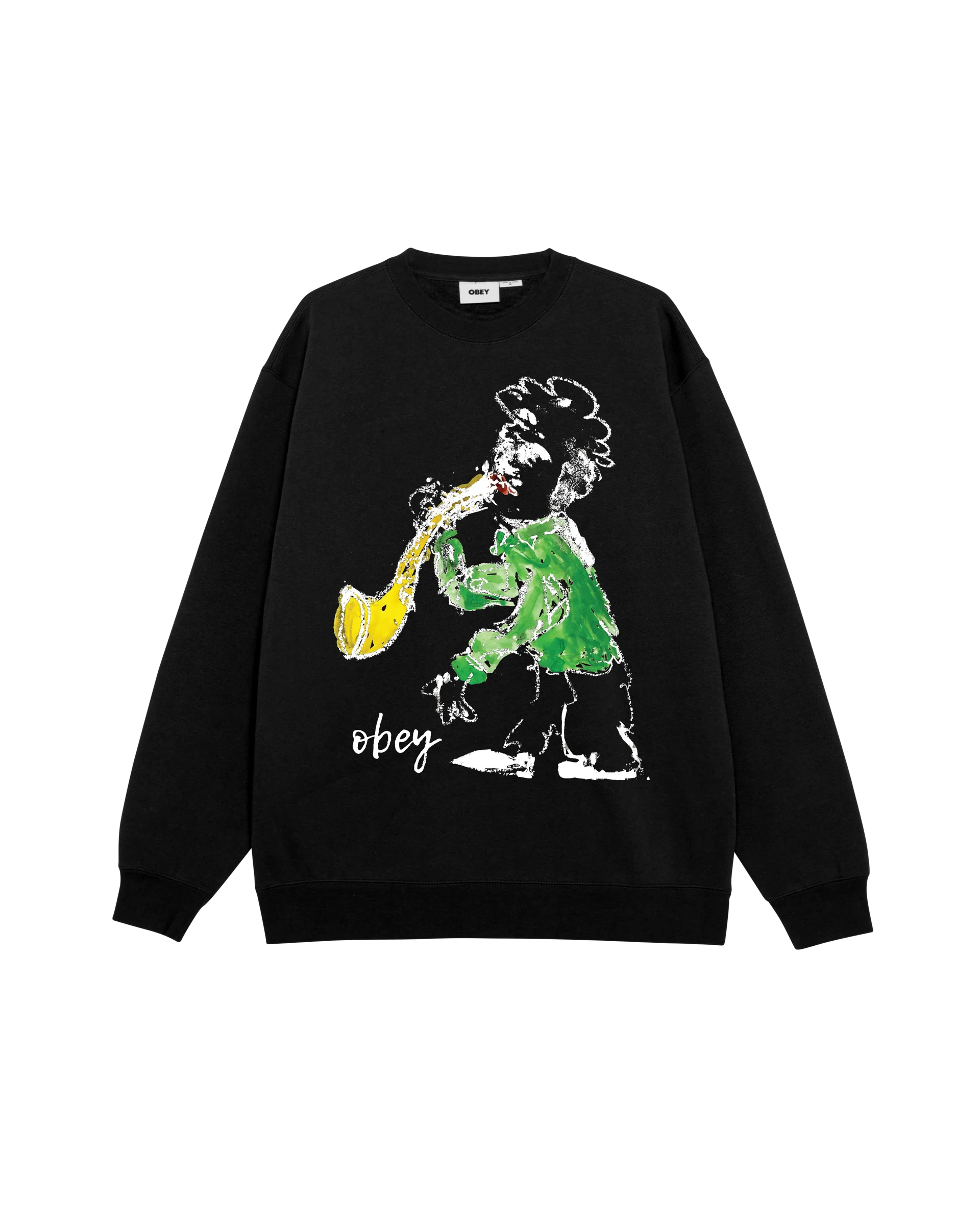 Jazz Player Crew | Black