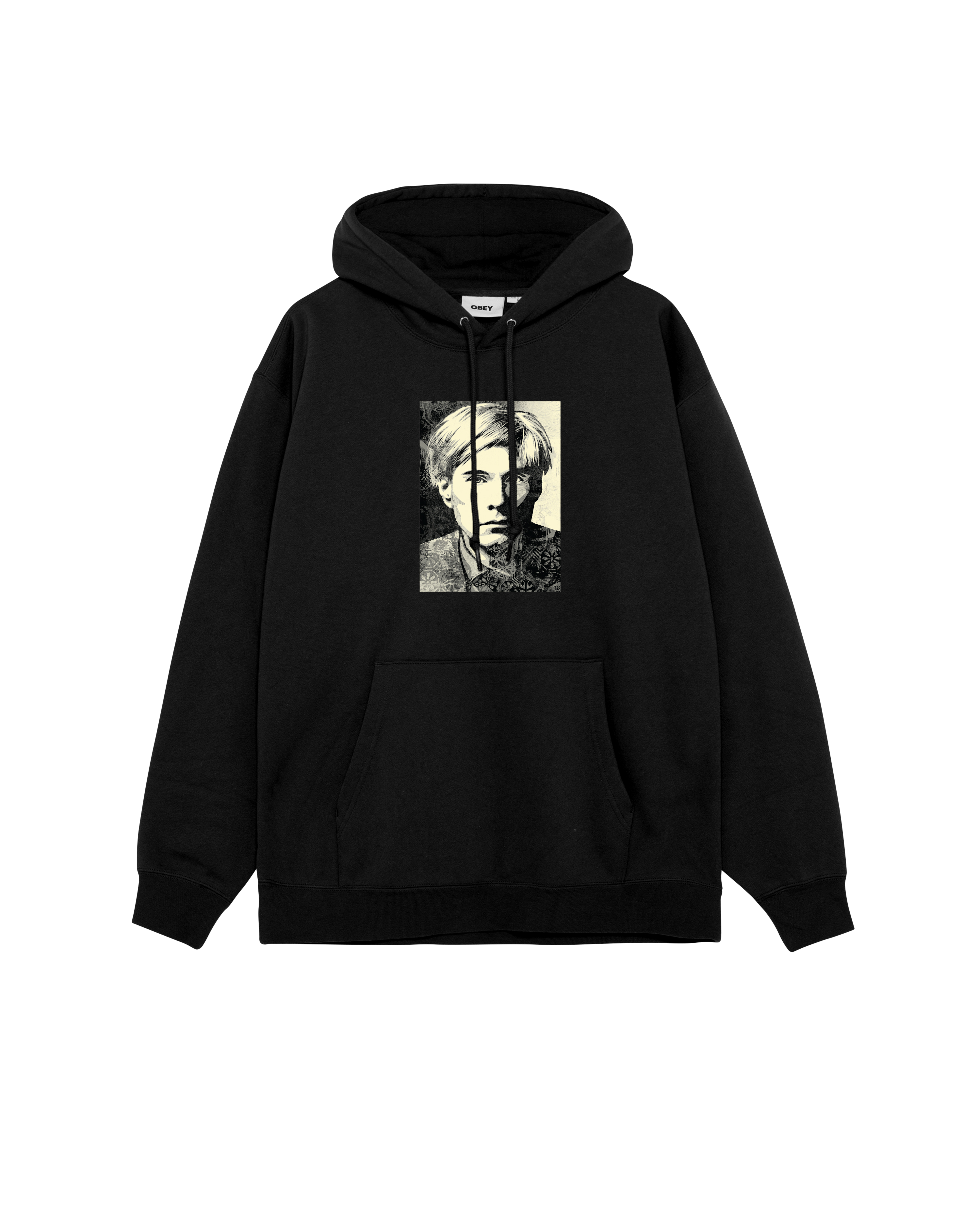 Obey Warhol Hood | Black