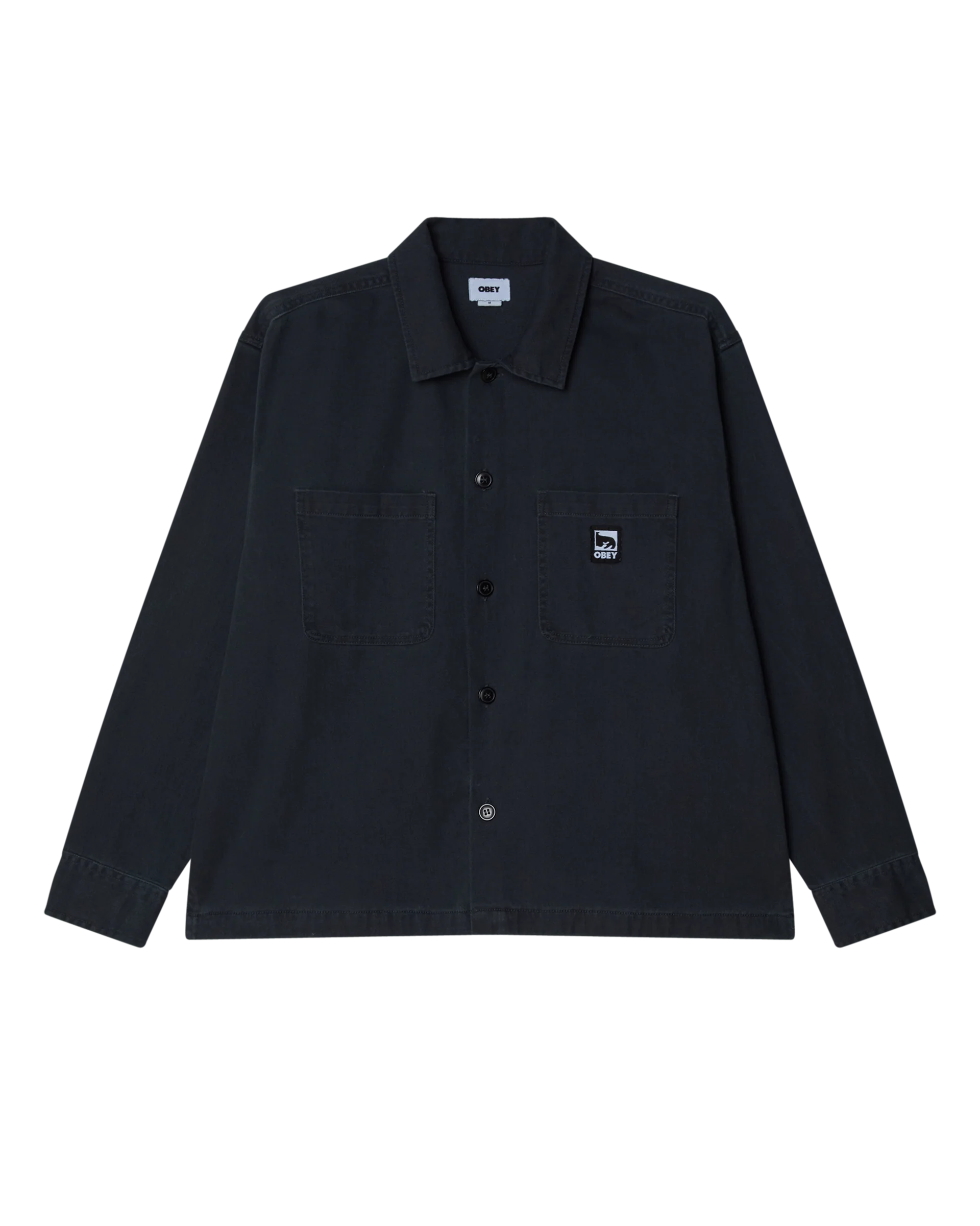 Harvey Shirt Jacket | Black Faded Wash