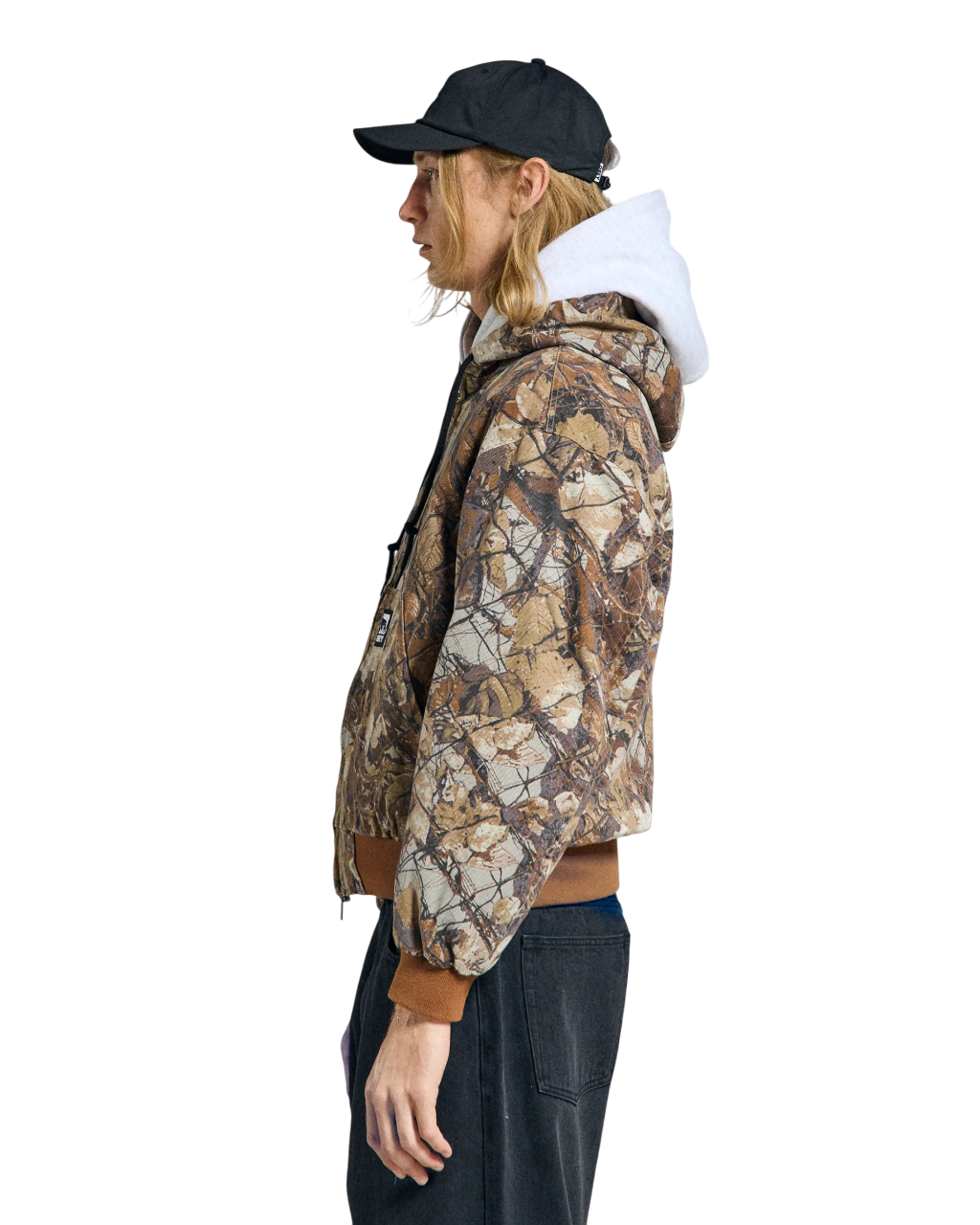 Glen Zip Up Jacket | Fence Camo Multi