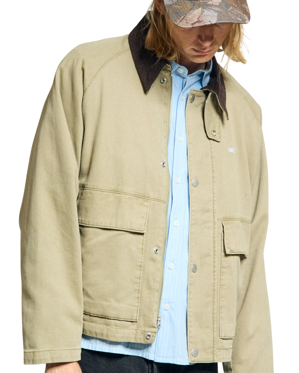 Caden Work Jacket | Mermaid Faded Wash