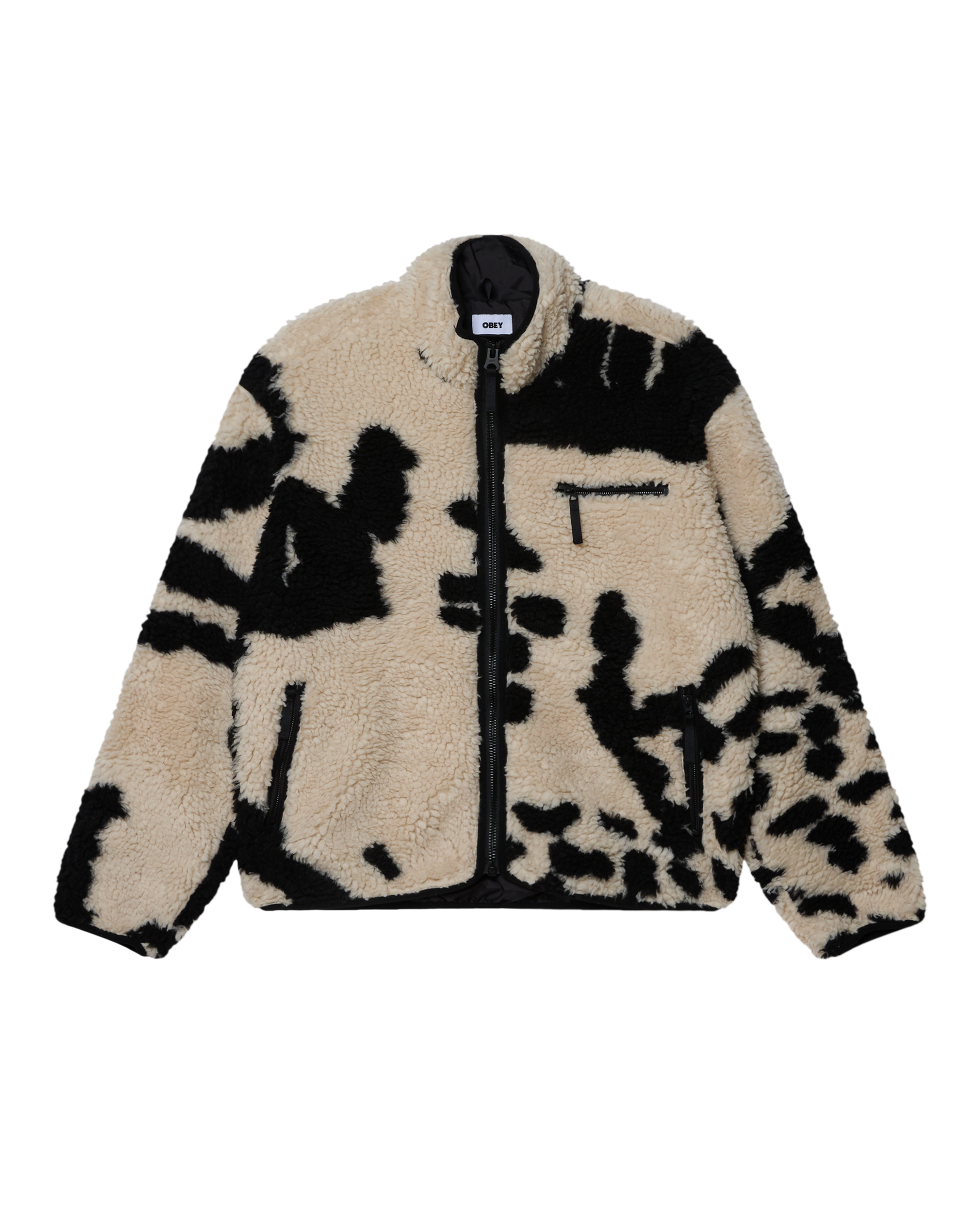 obey-shaggy-sherpa-jacket-clay-multi