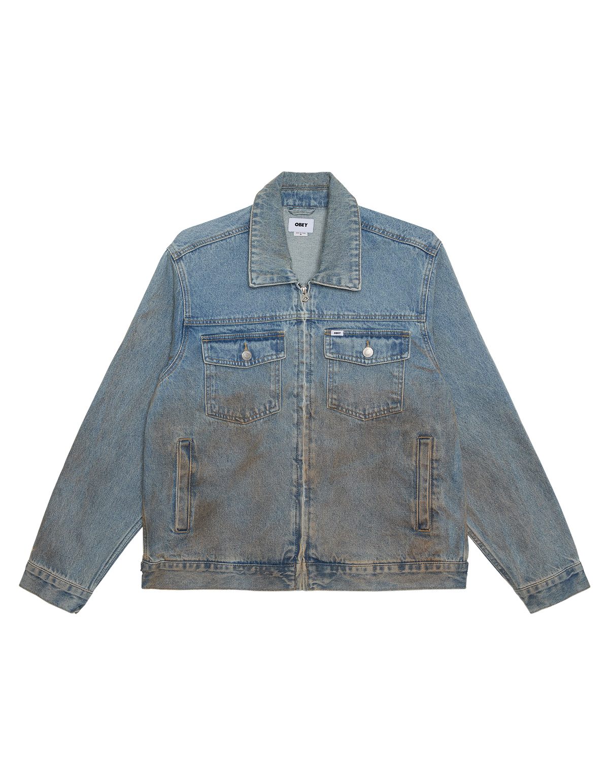 Base Trucker Jacket | Heavy Vintage Light Indigo