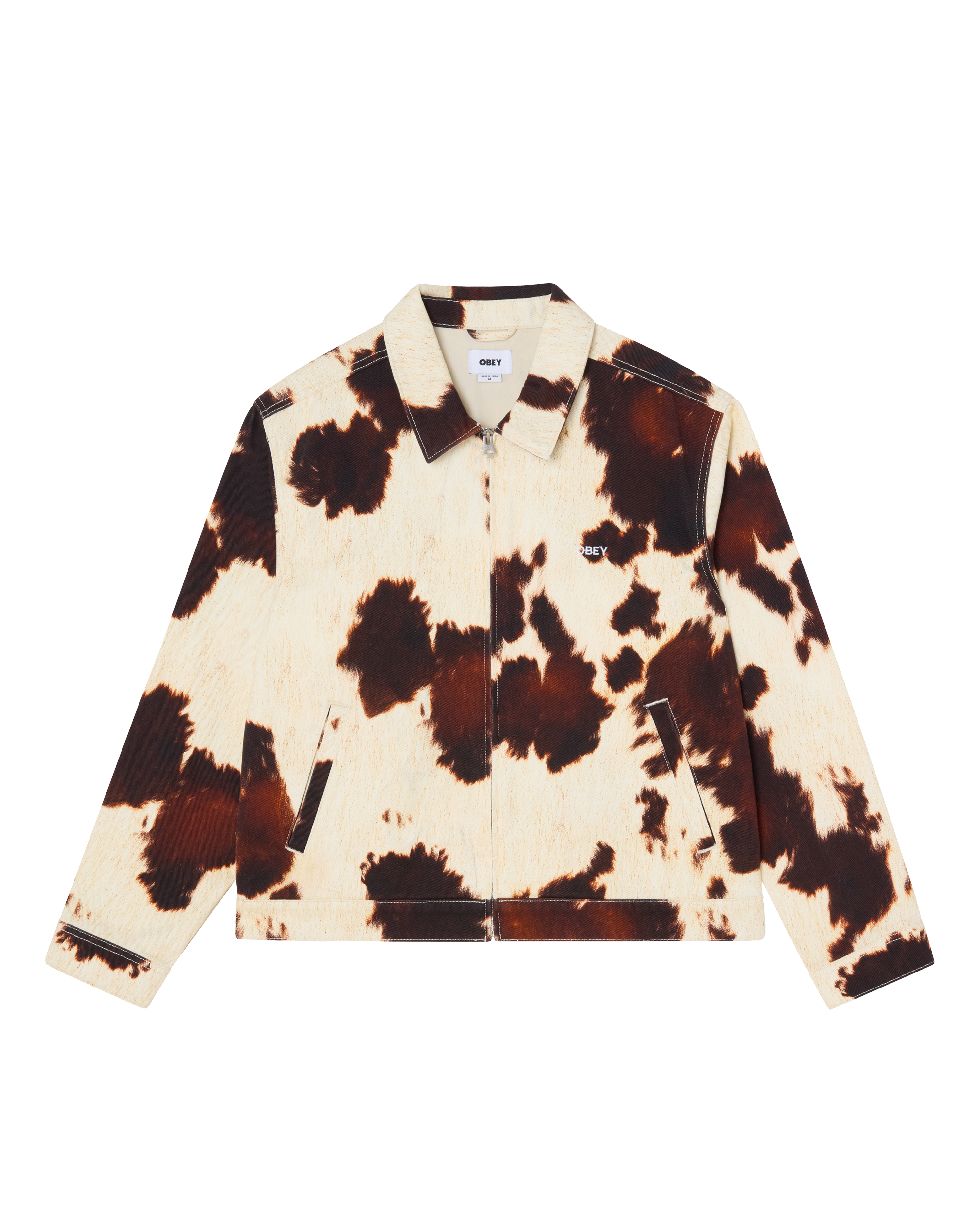 Workshop Jacket | Cow Print