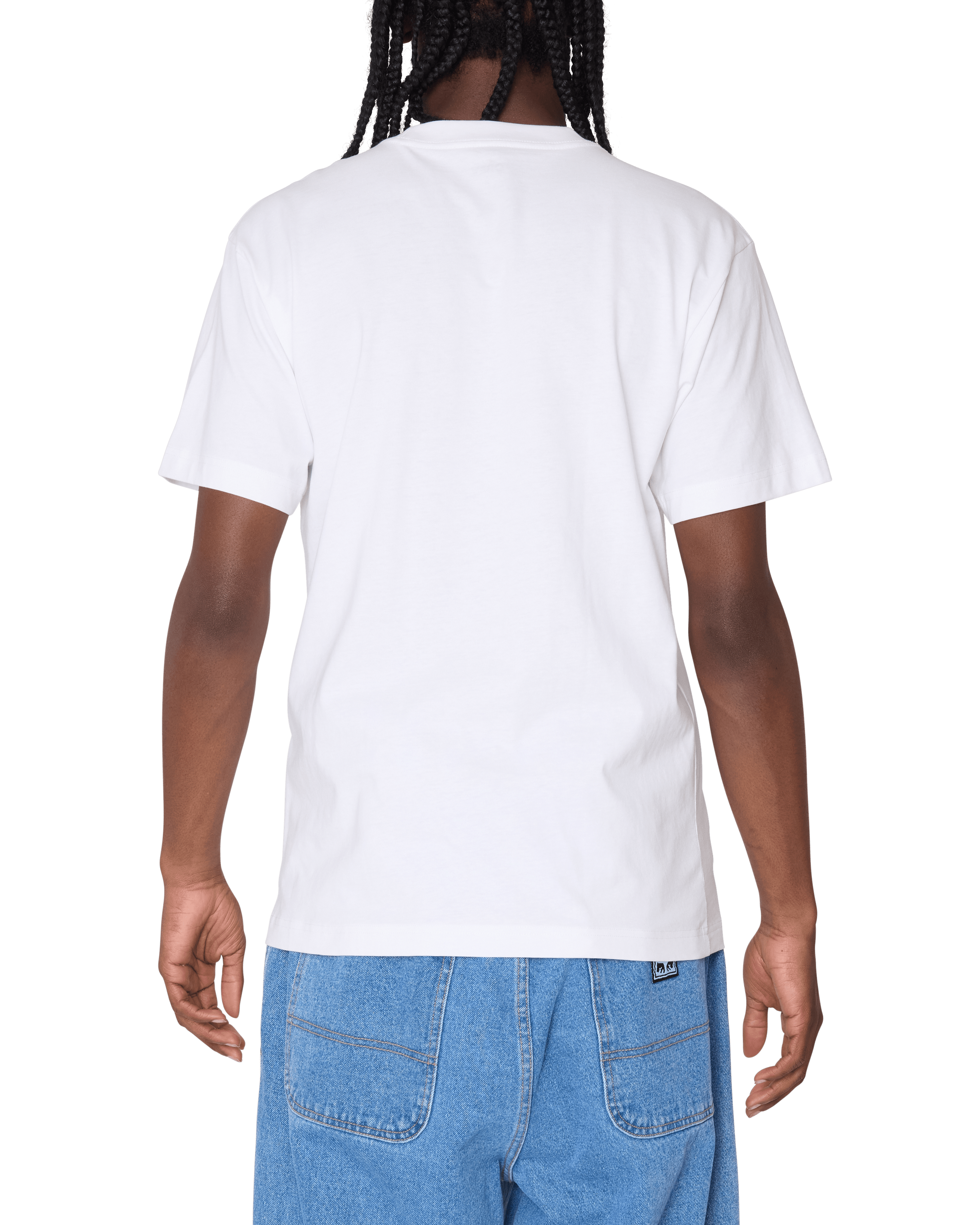 obey standard t-shirt 2 pack white