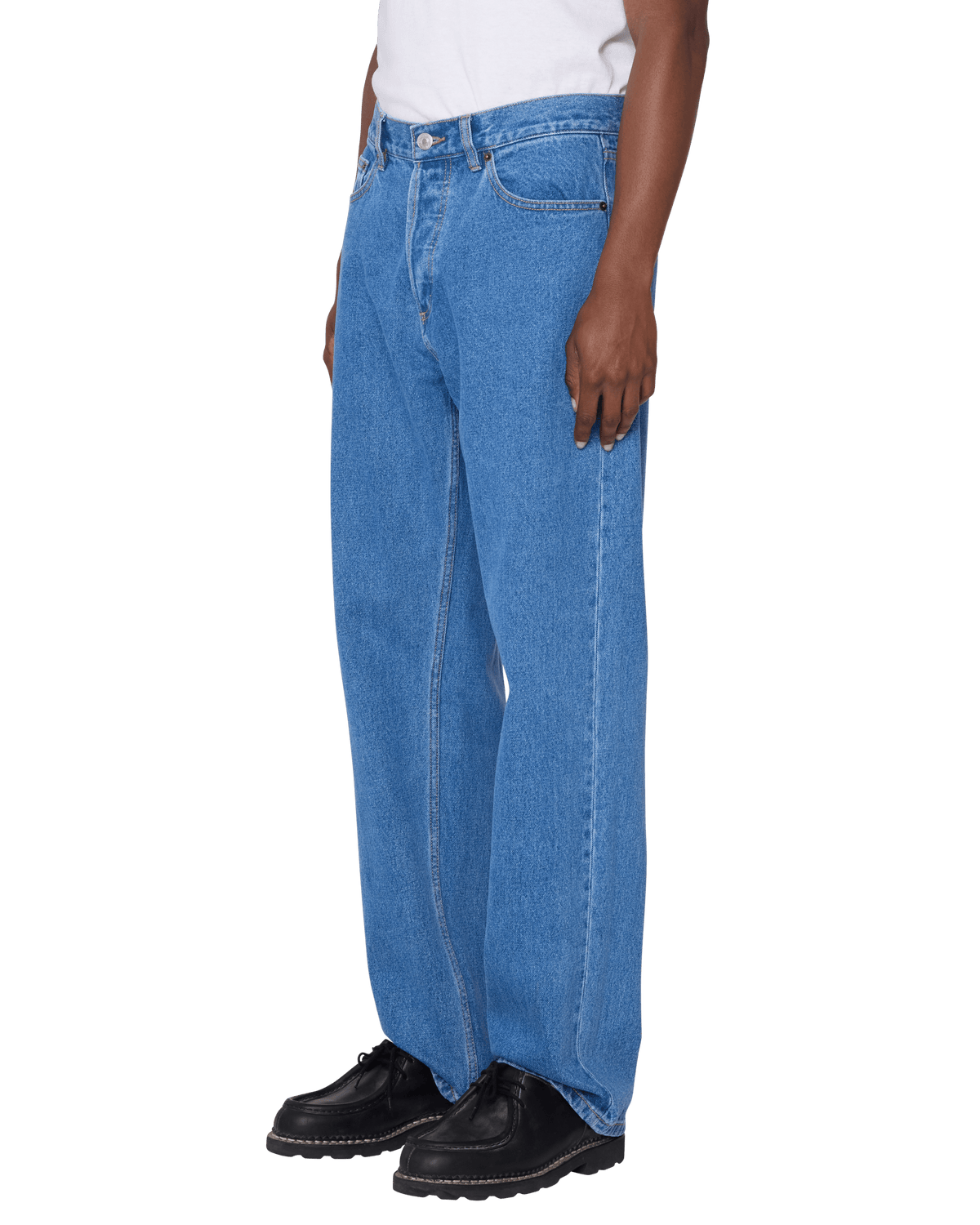 obey hardwork denim light indigo