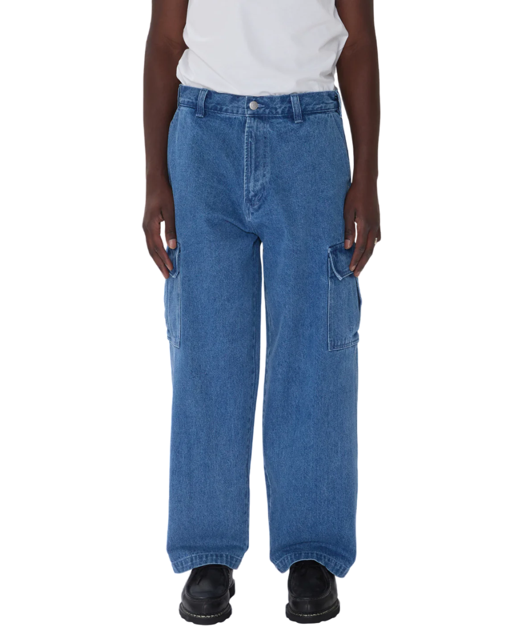 Bigwig Cargo Denim Pant | Light Indigo