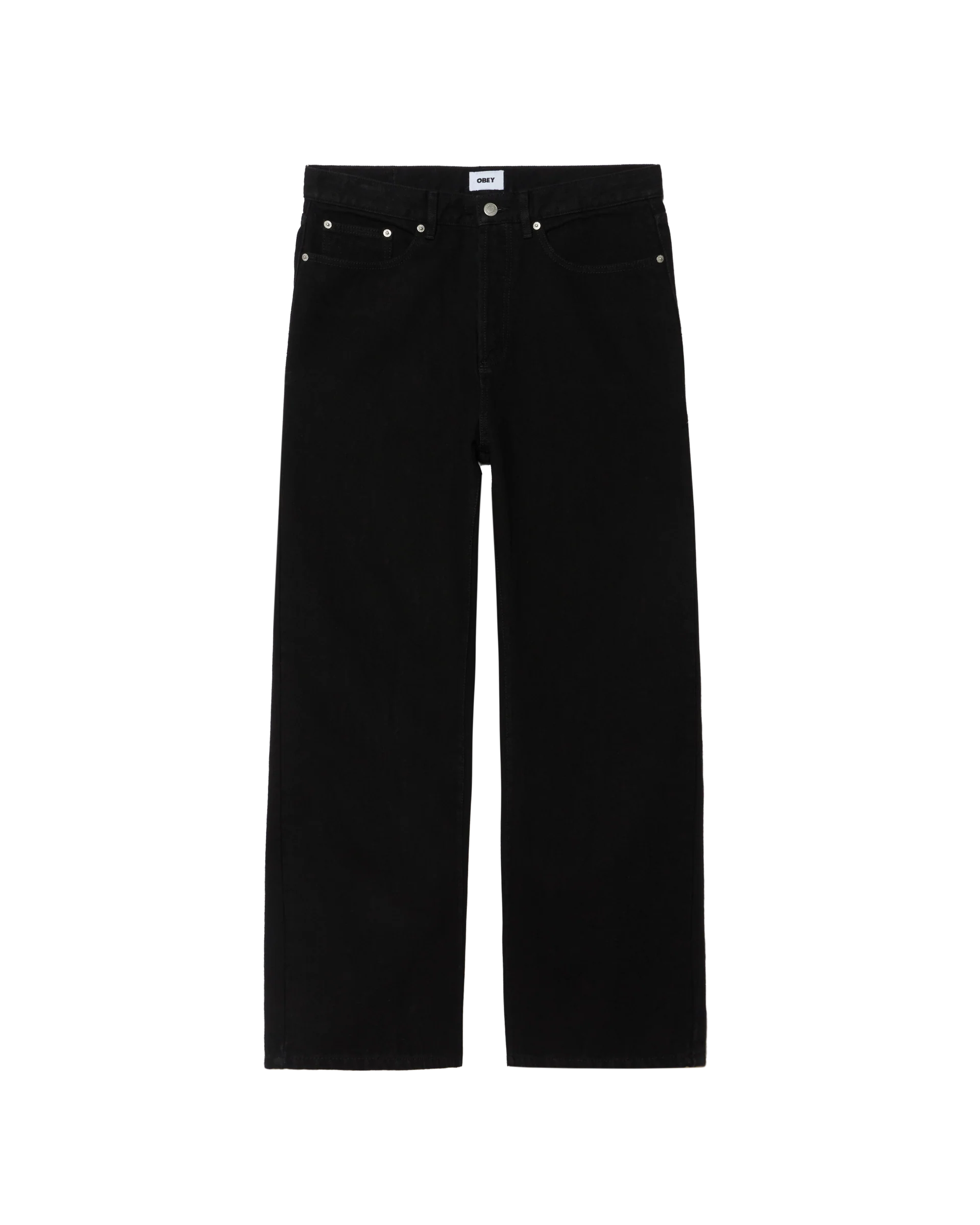 Classic Baggy Denim | Rinse Black