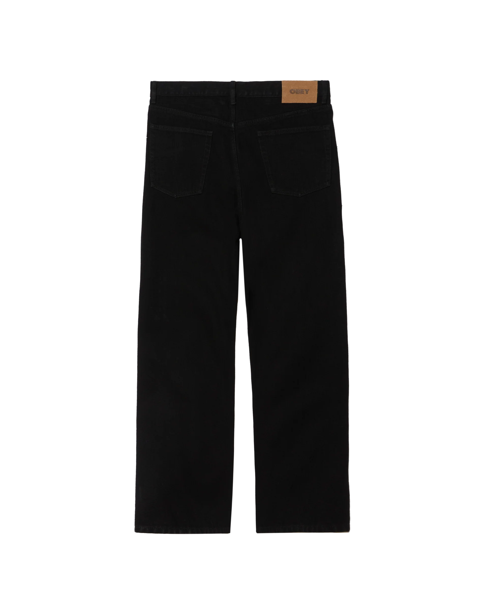 Classic Baggy Denim | Rinse Black
