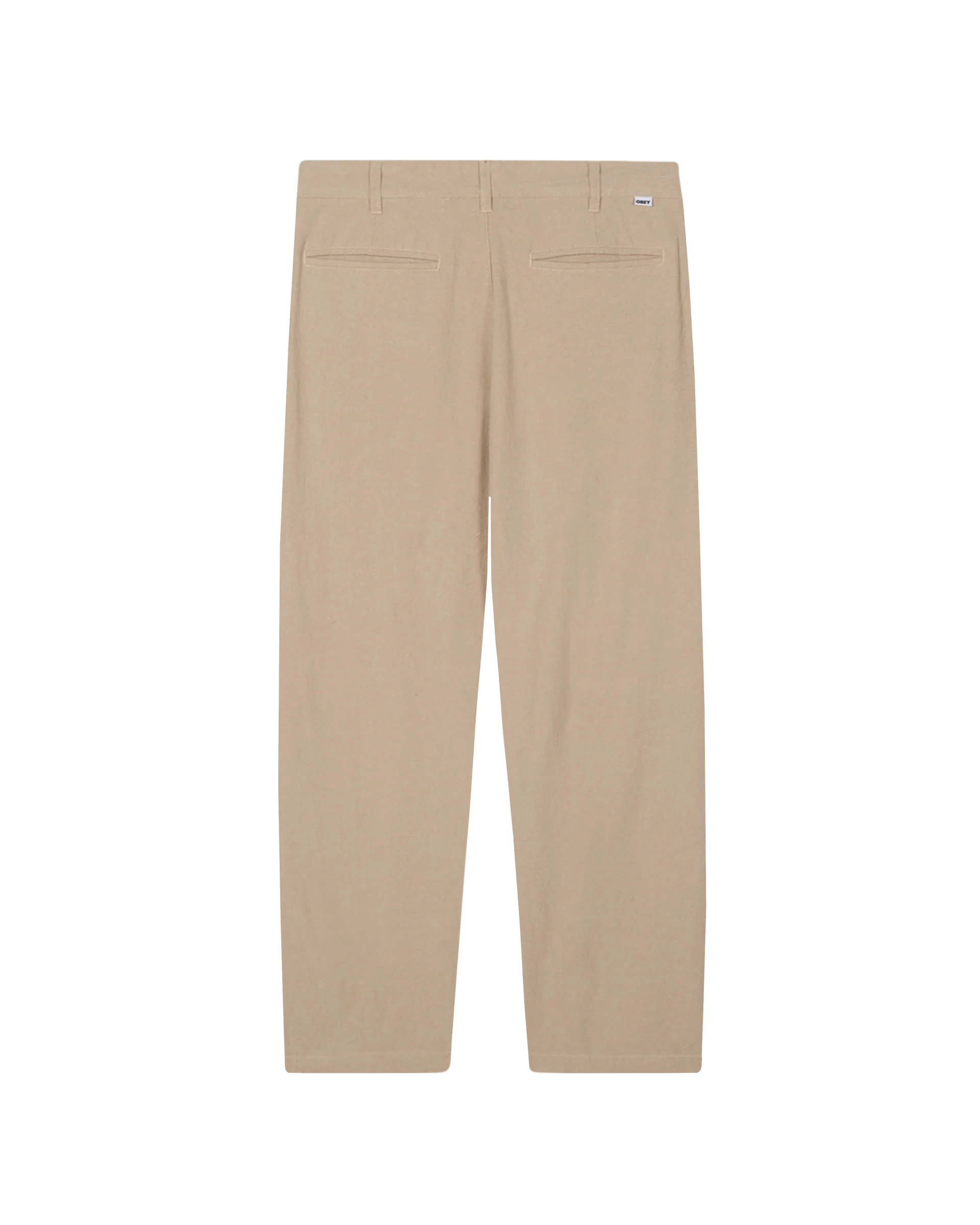 Fubar Linen Pleated Pant | Oatmeal