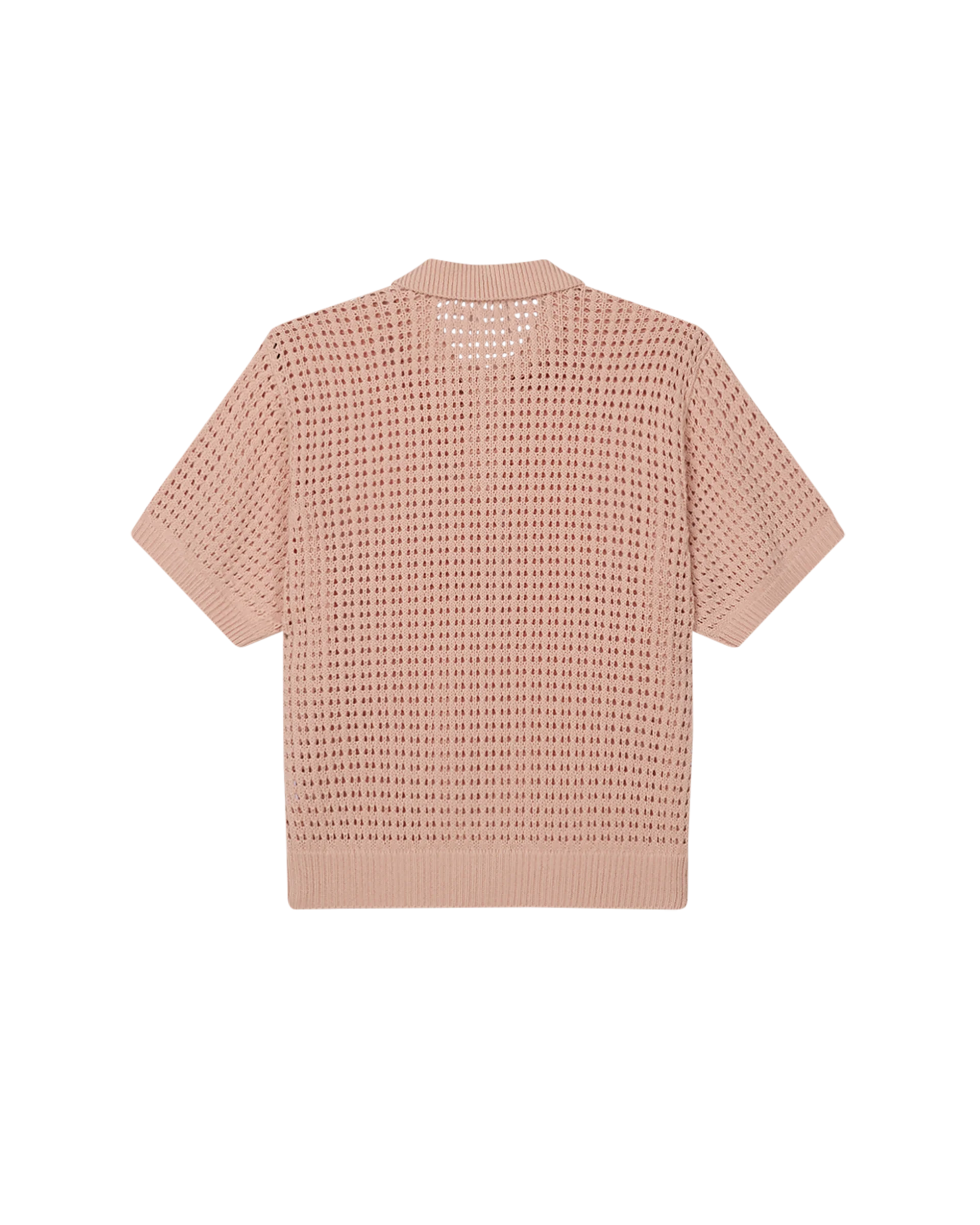 Kody Polo Sweater | Pale Pink