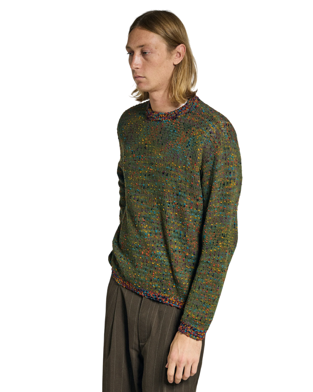 Martin Sweater | Chive Multi