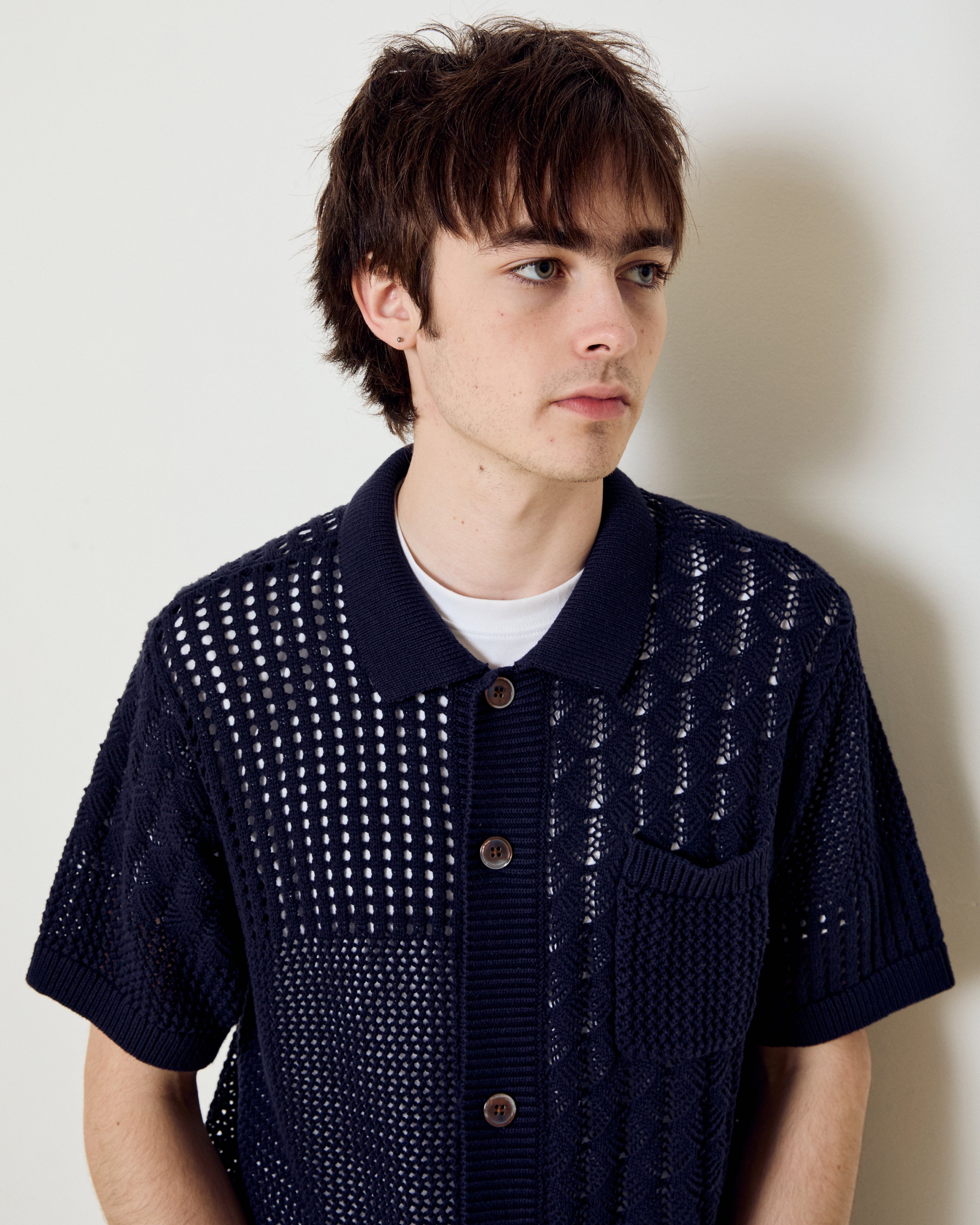 Preston Sweater Shirt | Navy