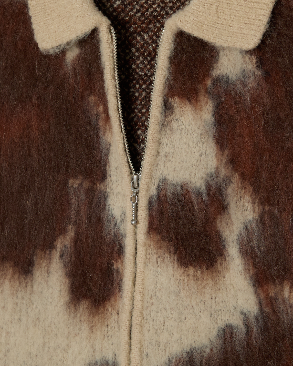 obey-cow-pattern-zip-sweater-cow-multi