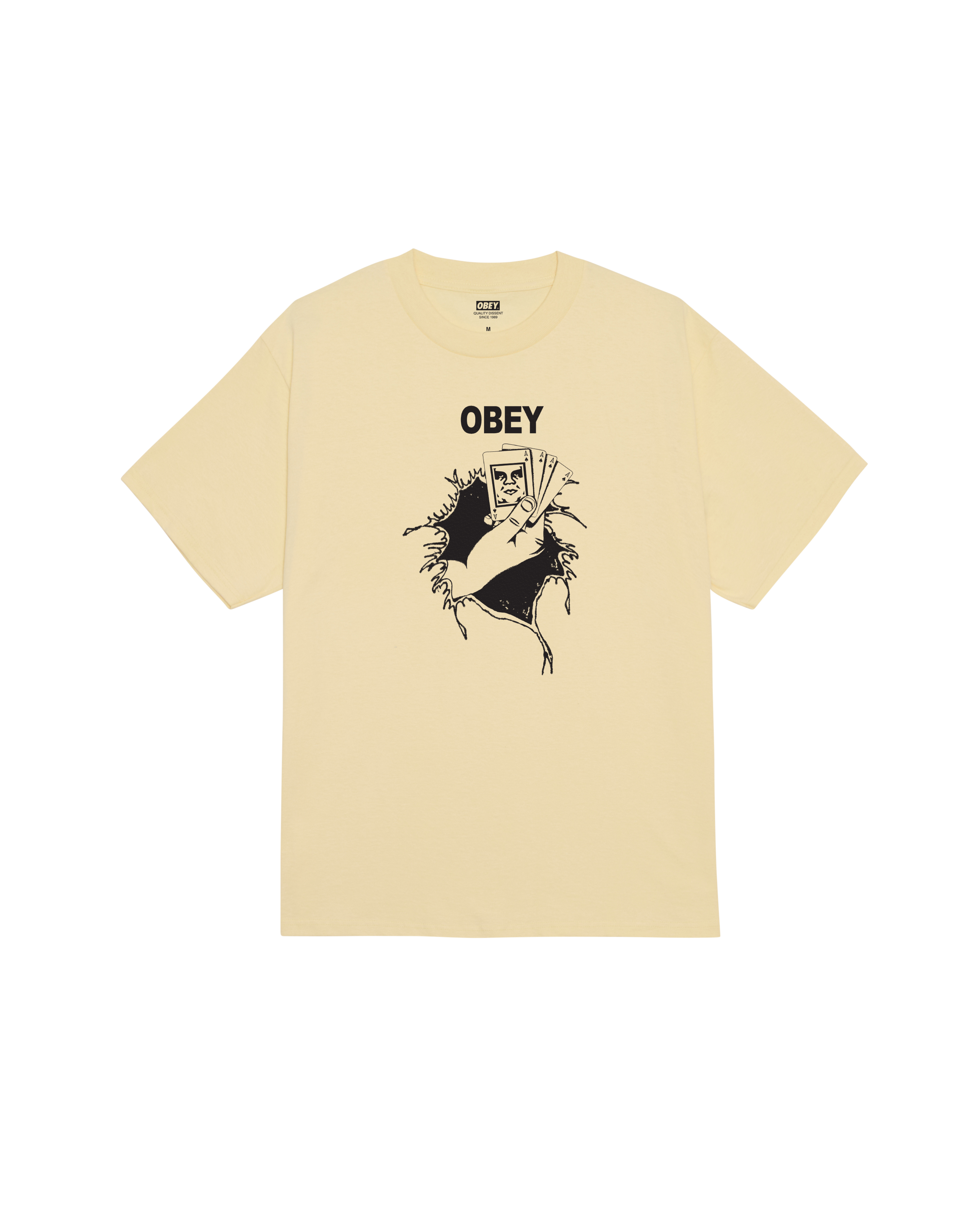 Nothing Can Save You T-shirt | Pale Yellow