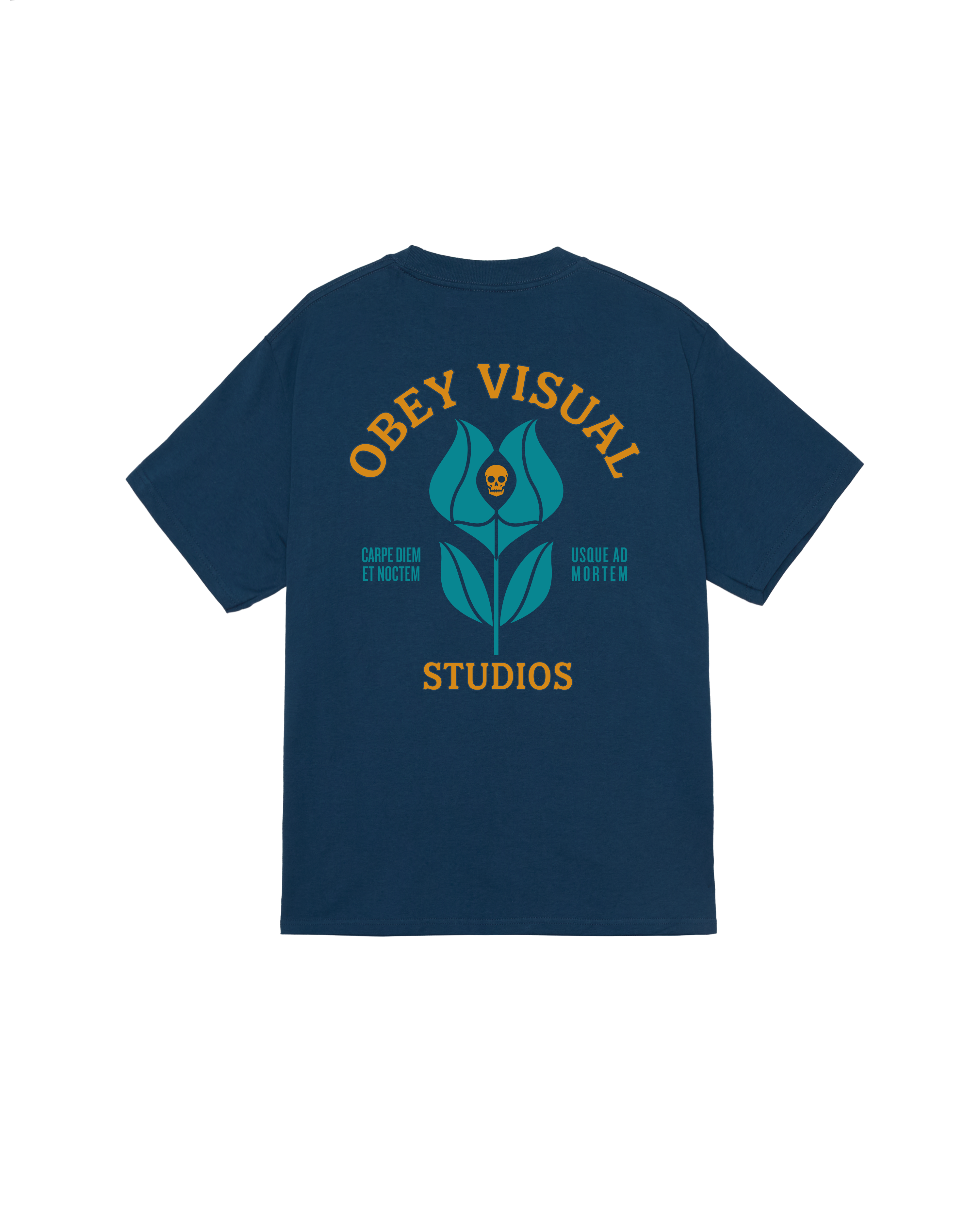 Visual Studios Flower Classic T-Shirt | Harbor Blue