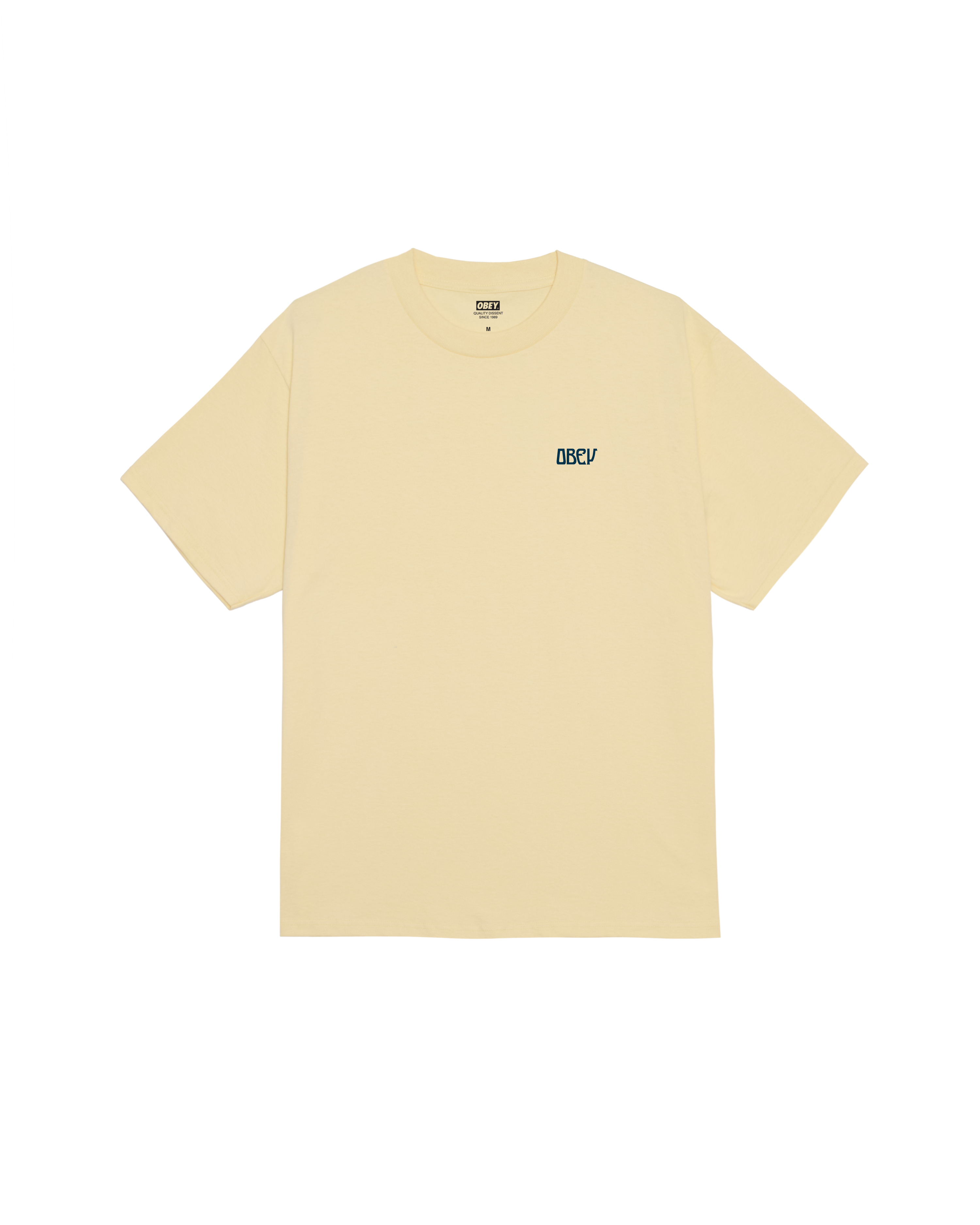 Peace Now Butterflies Classic T-Shirt | Pale Yellow