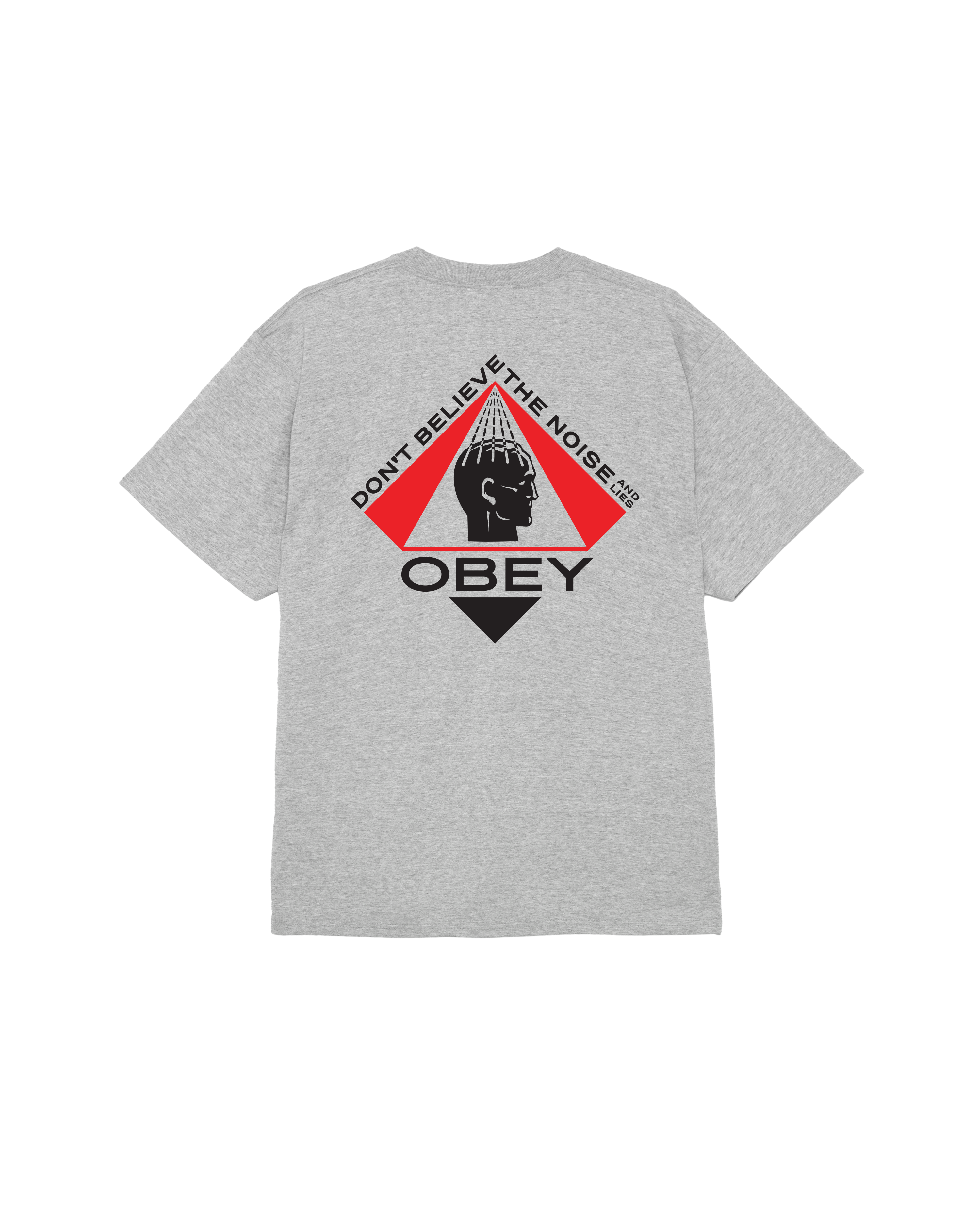 Icon Pyramid Classic T-Shirt | Heather Grey